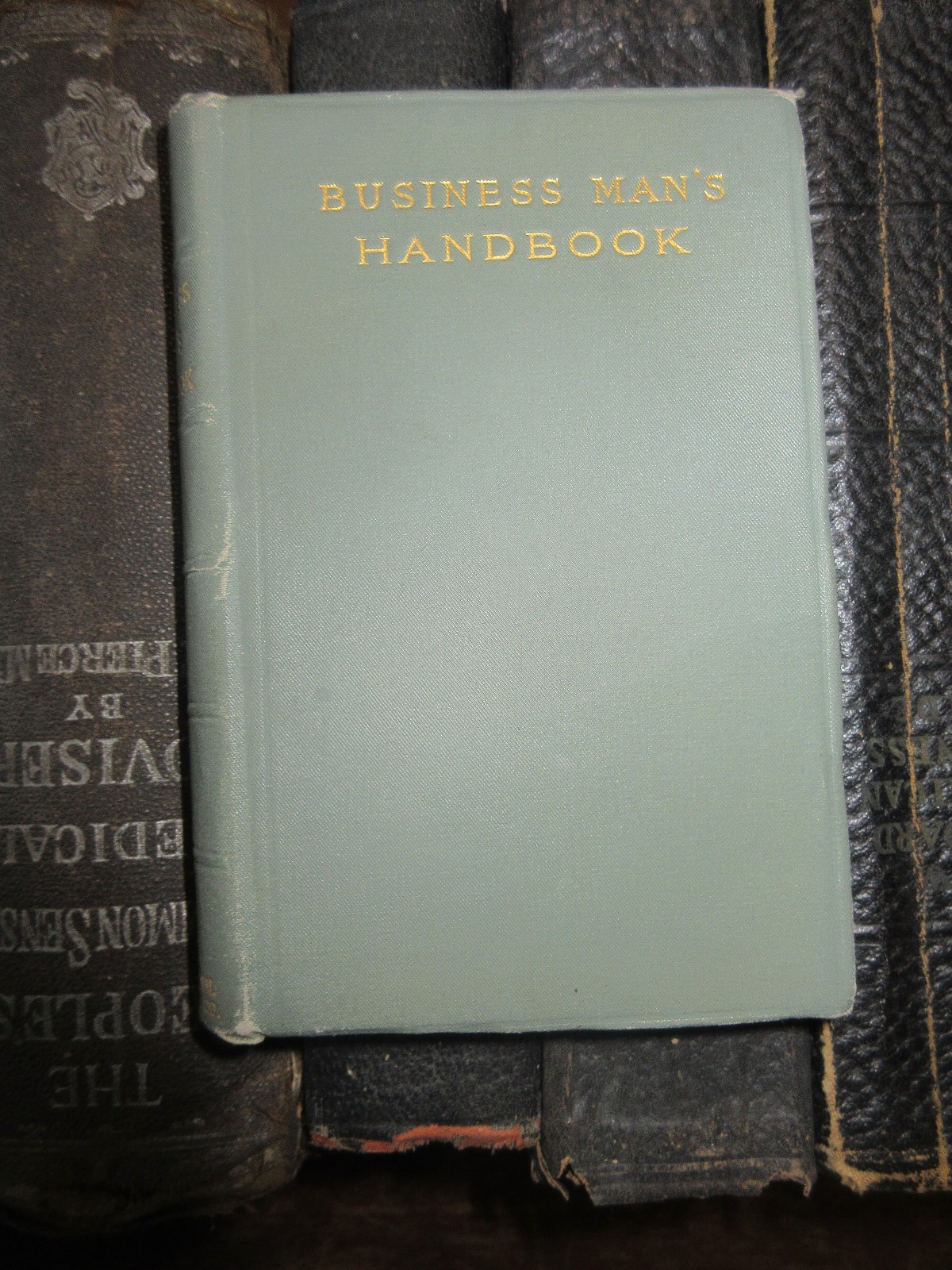 Business Man’s Handbook for Businesmen 1904 315pp by ICS 3×5″ 2nd Ed