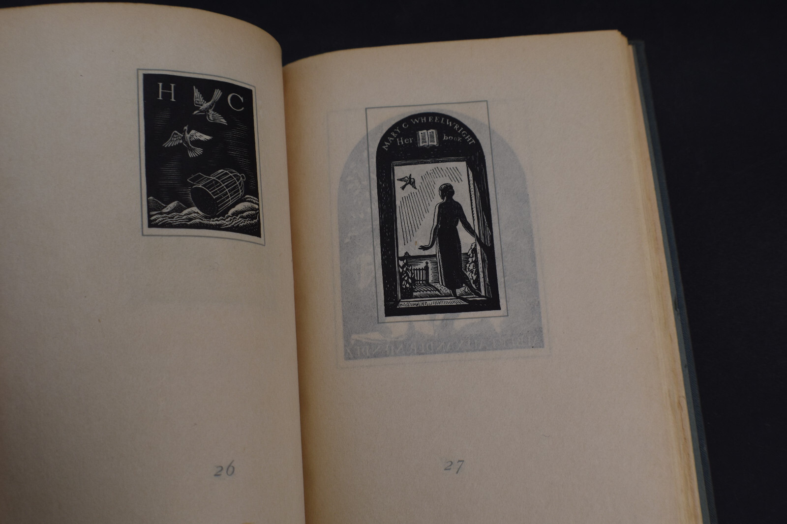 1929 *First/SIGNED/Limited* The Book Plates & Marks of ROCKWELL KENT