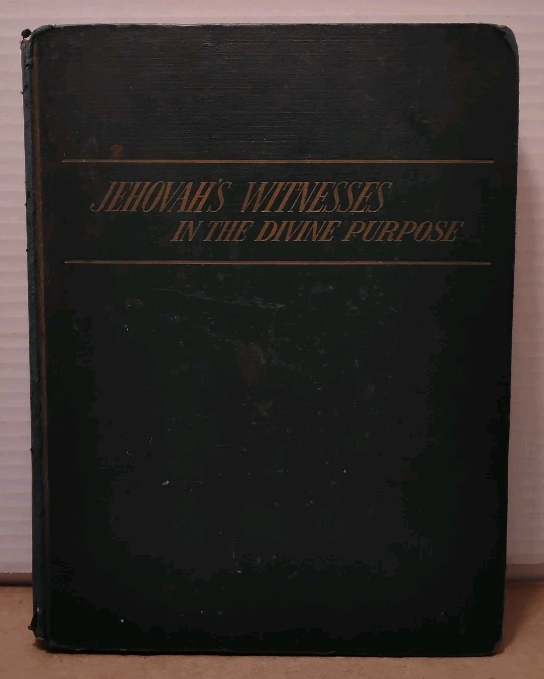 Jehovah’s Witnesses in the Divine Purpose – 1959 – 1st Edition Hardcover