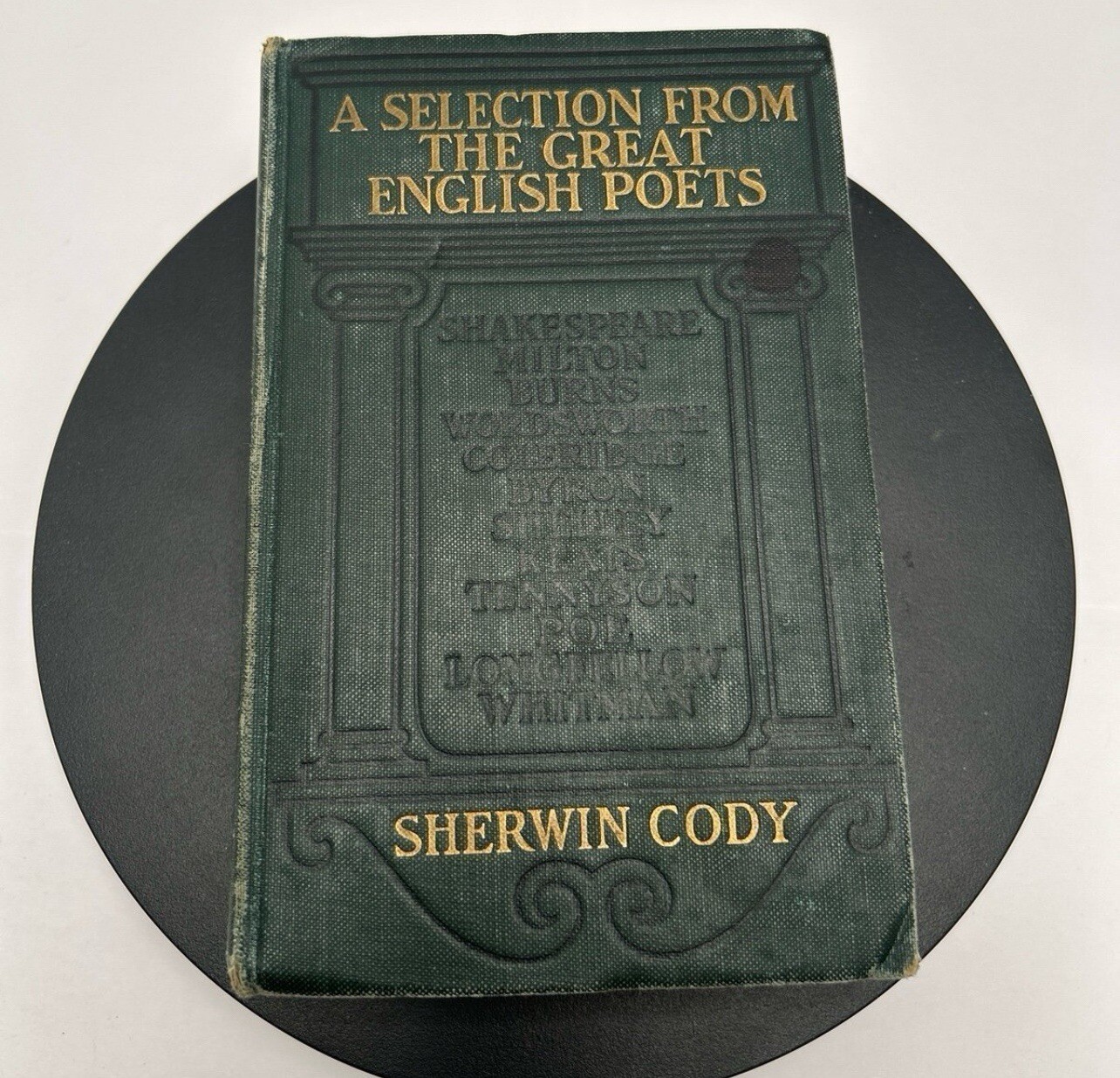 A Selection from the Great English Poets/ Sherwin Cody: A.C. McClurg & Co., 1909