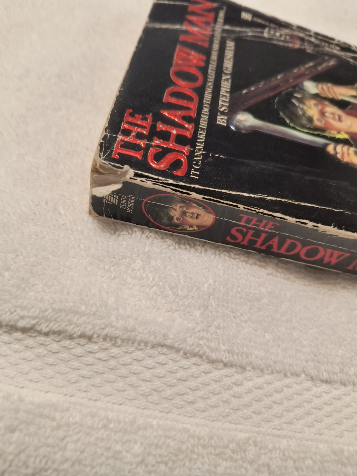 The Shadow Man by Stephen Gresham 1st Printing Mass Market Paperback 1986 Horror