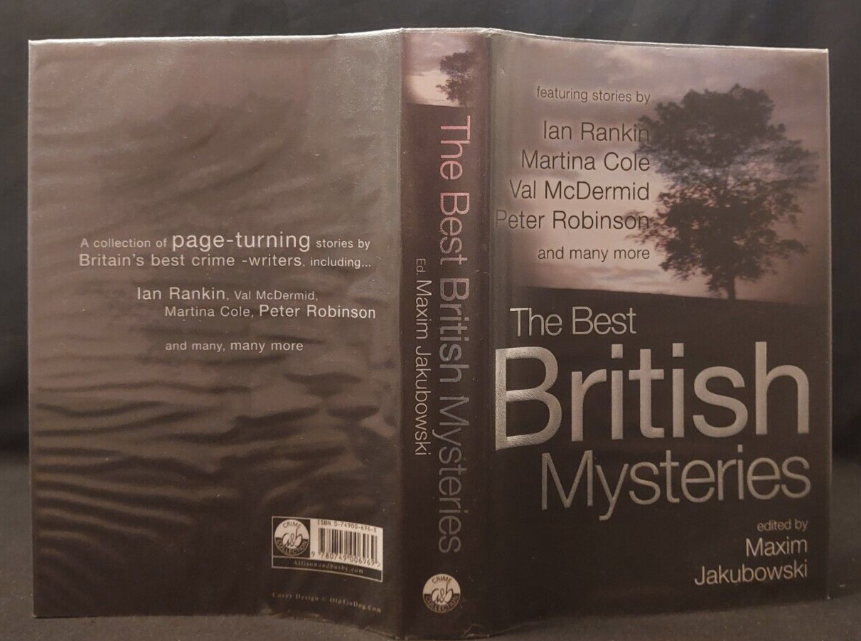 The Best British Mysteries (Vol 1) edited by Maxim Jakubowski / Hardback