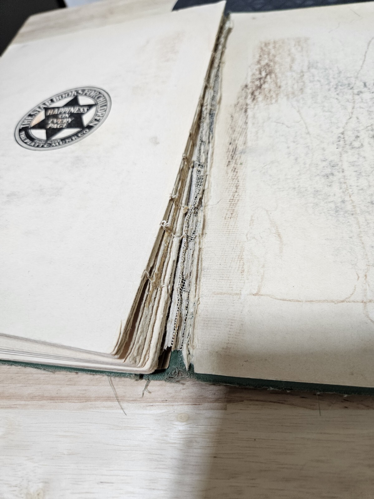 Anderson’s Fairy Tales 1929 Hardcover Book WITH MARKS AS SEEN FLAW BIND
