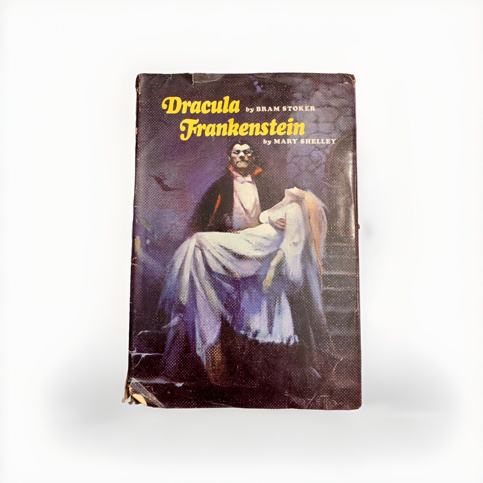 Dracula By Bram Stoker & Frankenstein By Mary Shelley Book RARE – BCE