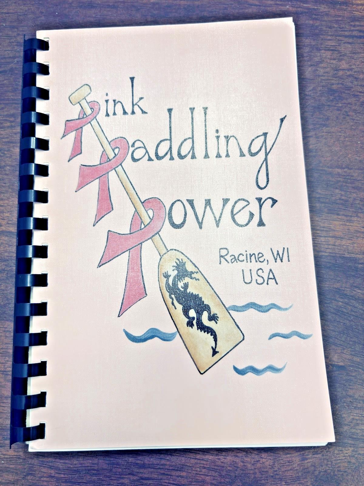 Cookbook Pink Paddling Power Racine Wisconsin WI Dragon Boat Team 2009 Recipes