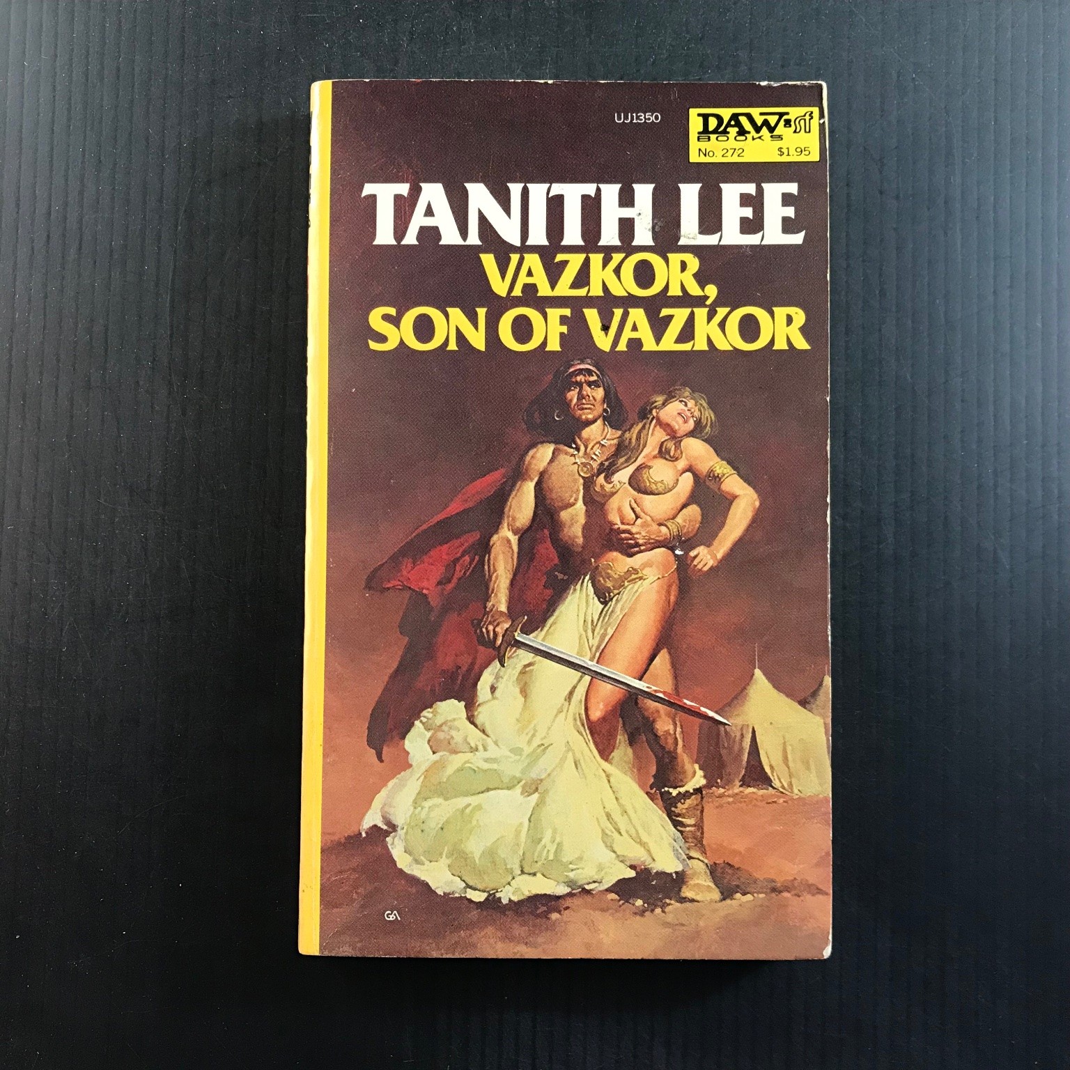 Vazkor, Son of Vazkor Tanith Lee 1st Printing 1978 DAW Books Original Fantasy