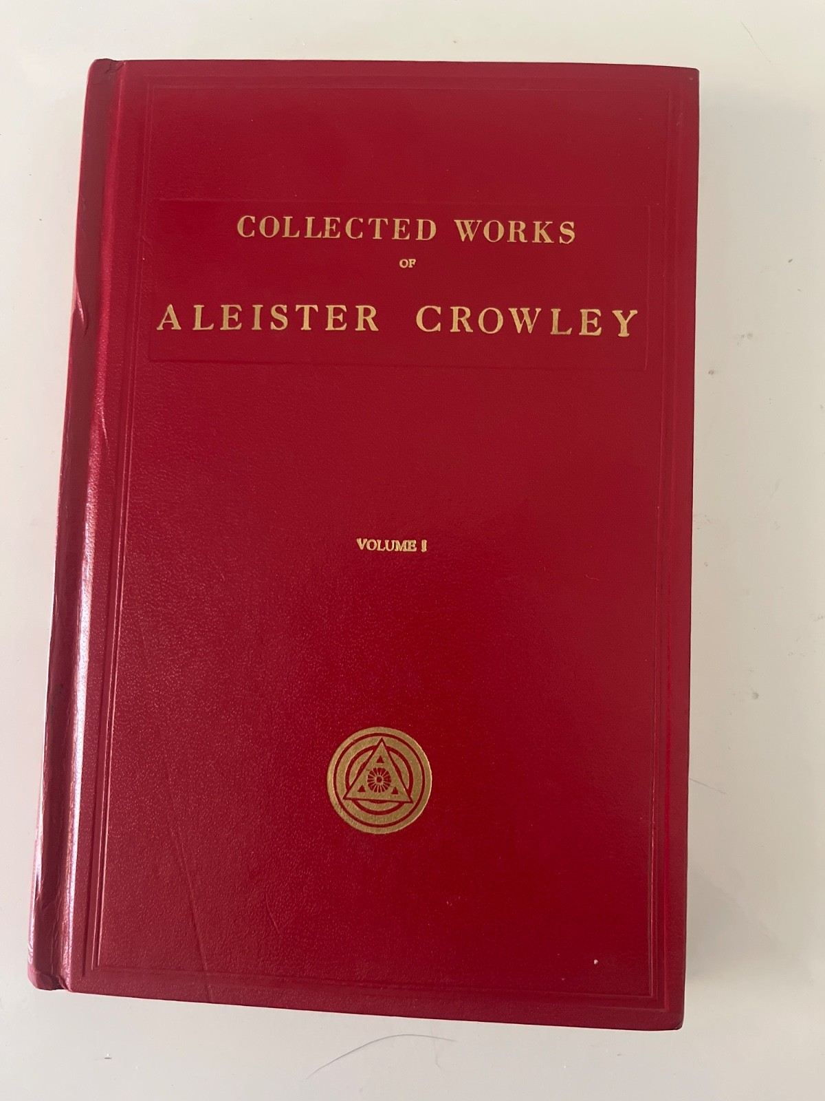 Collected Works Of Aleister Crowley Volume 1 Hardcover Book Yogi Publications