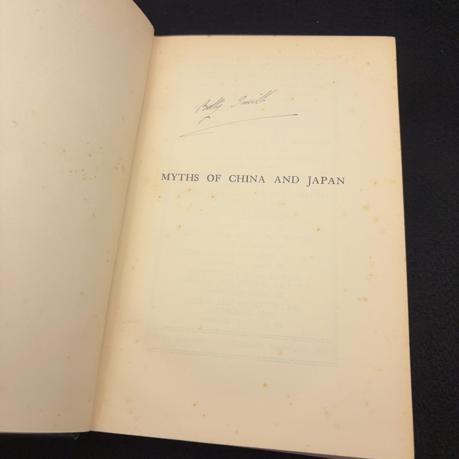 Myths of China & Japan ~ Donald A. Mackenzie ~ c1920 Illustrated Harrap Myth