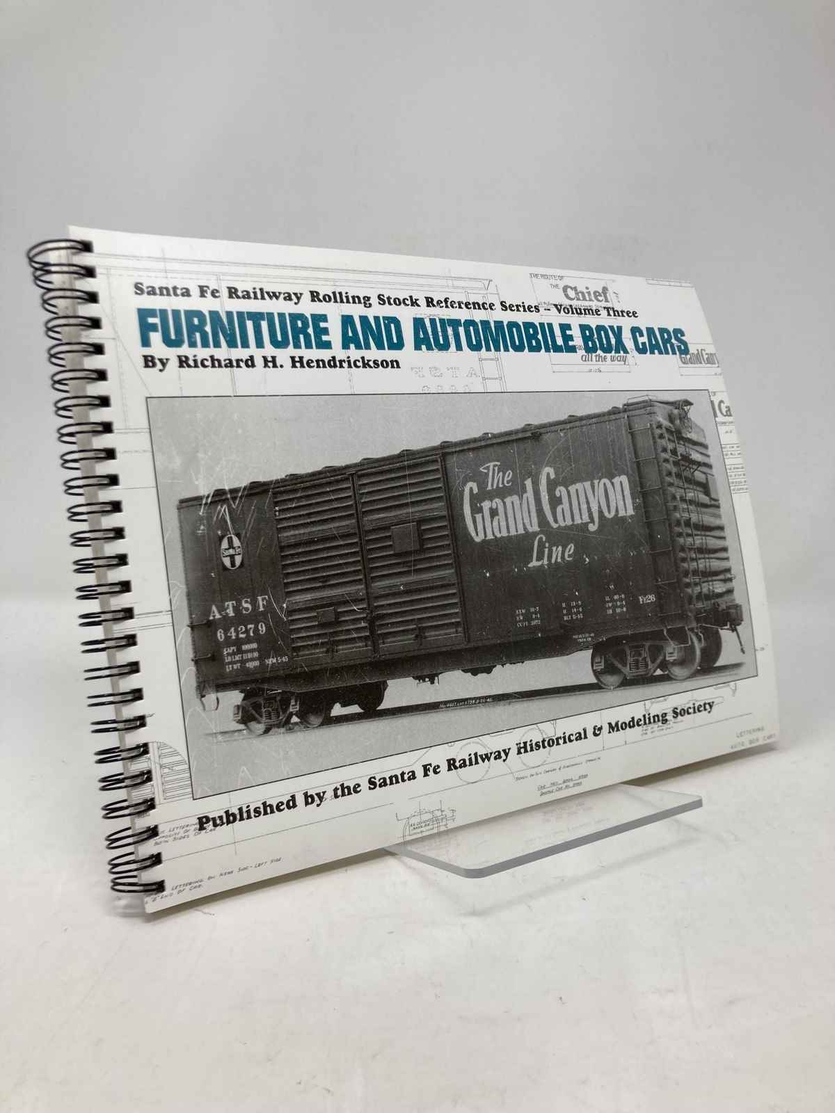Furniture and Automobile Box Cars by Richard H Hendrickson First 1st LN PB 1997