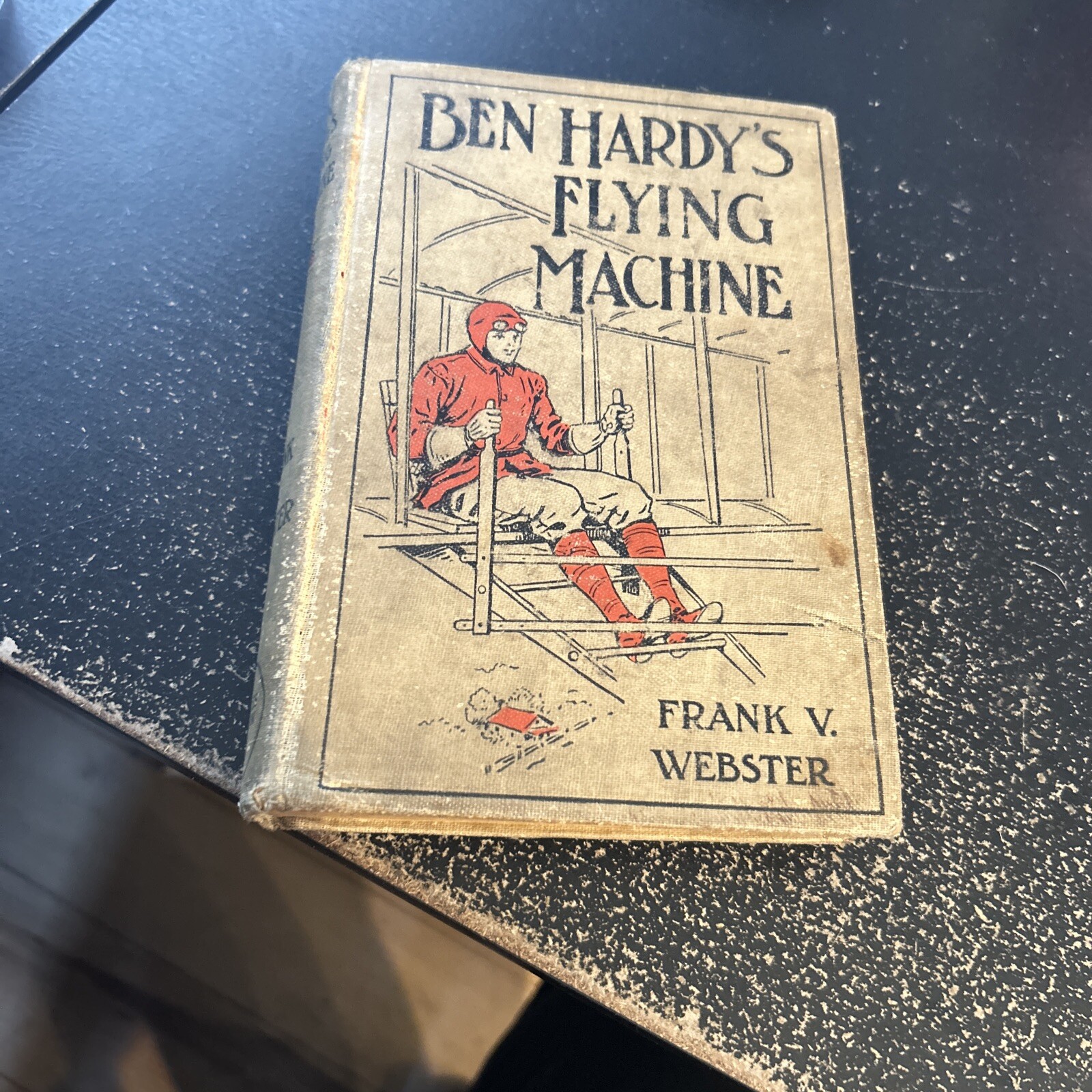 1911 BEN HARDY’S FLYING MACHINE Frank V. Webster Early Aviation Wright Bros 1911