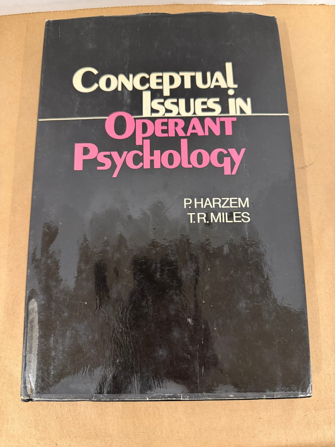 Conceptual Issues in Operant Psychology Harzem Miles 1978 Behavioral Science