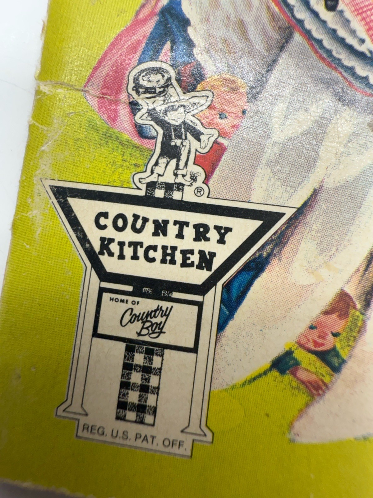 Vintage 1961 Mother Goose Nursery Rhymes Tell a Tales Book Country Kitchen