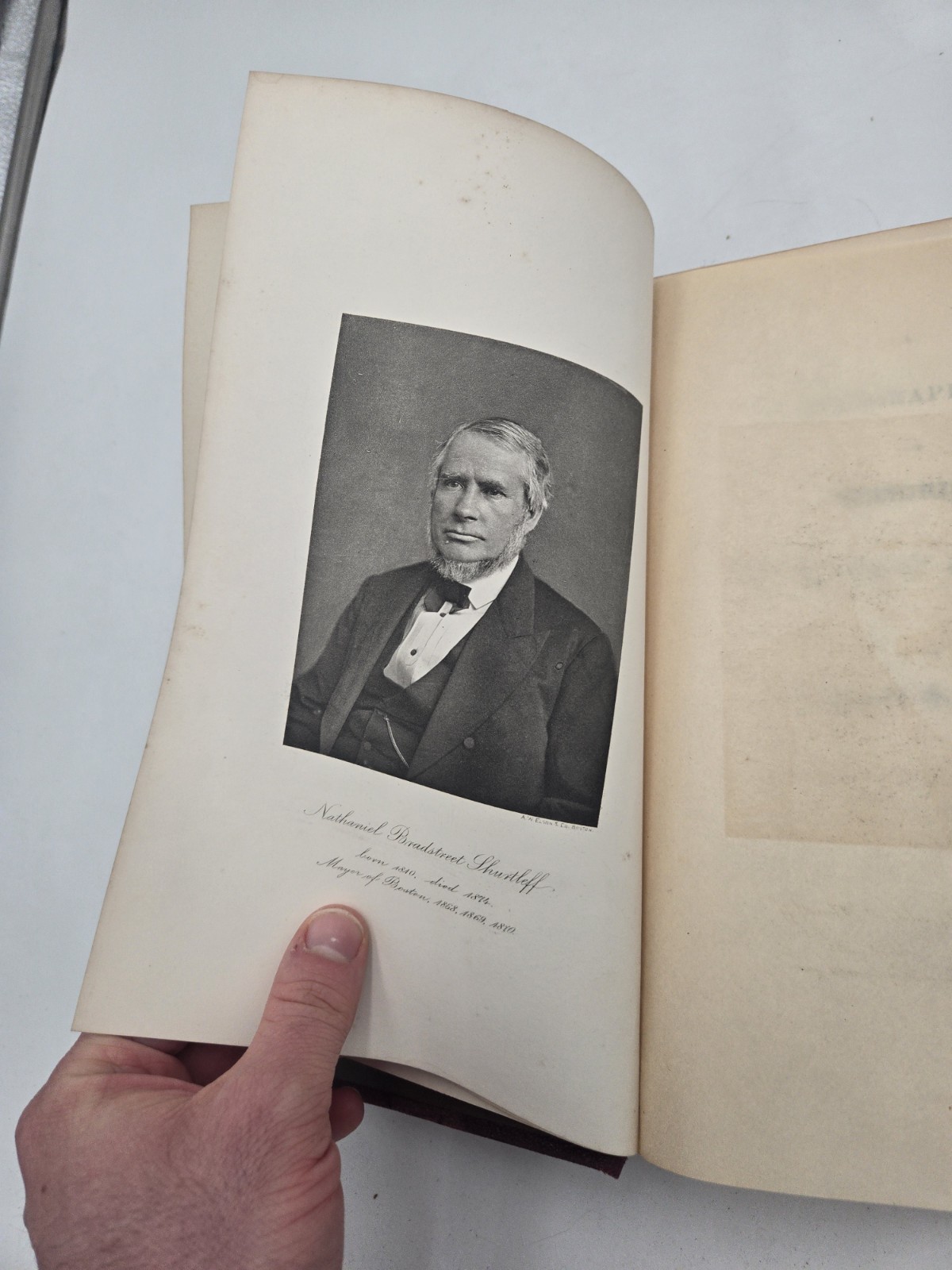 A Topographical & Historic Description of Boston Massachusetts Antique 1890 J35
