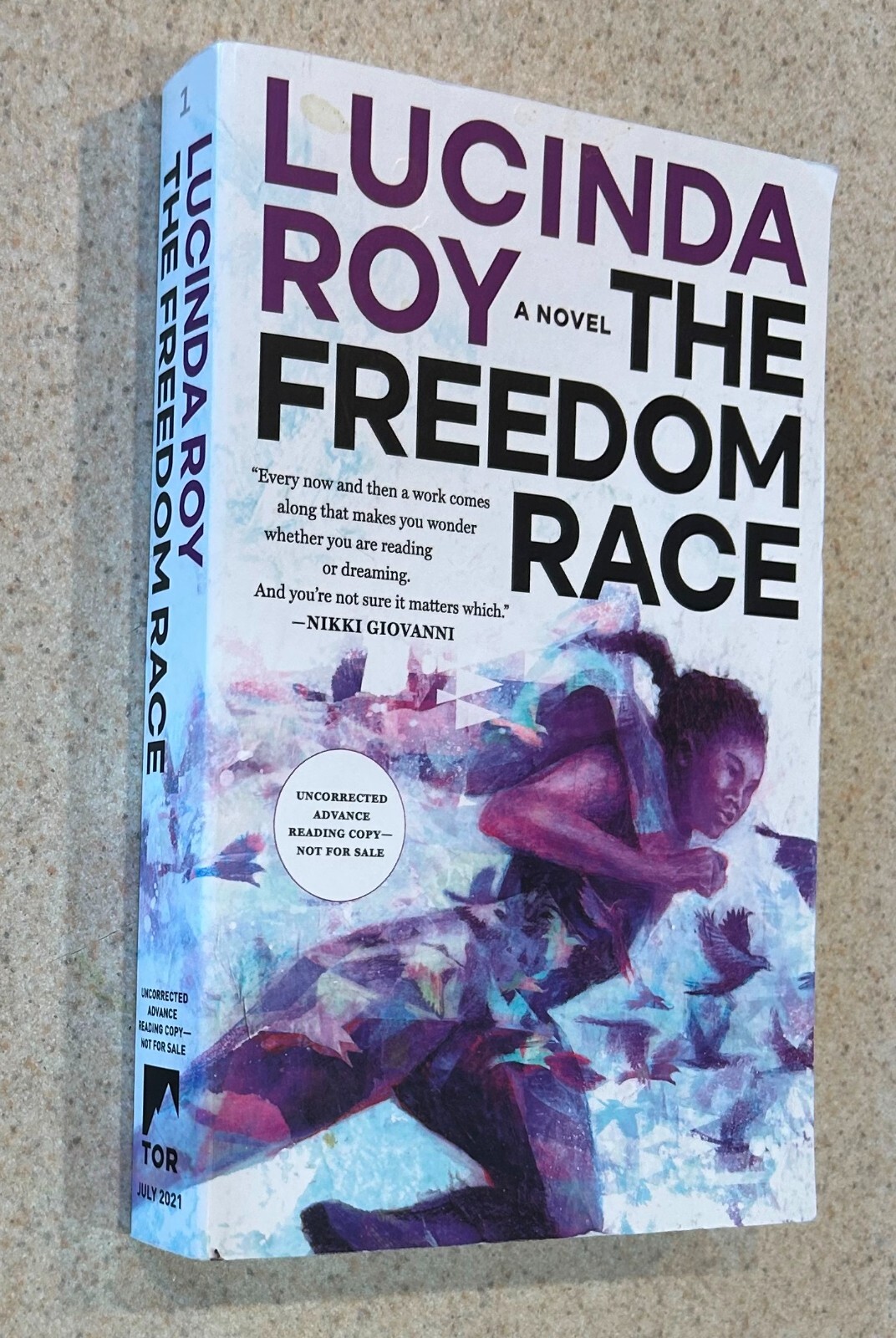 Lucinda ROY — Freedom Race (Science Fiction) — 2021 ARC 1st Edition TPB