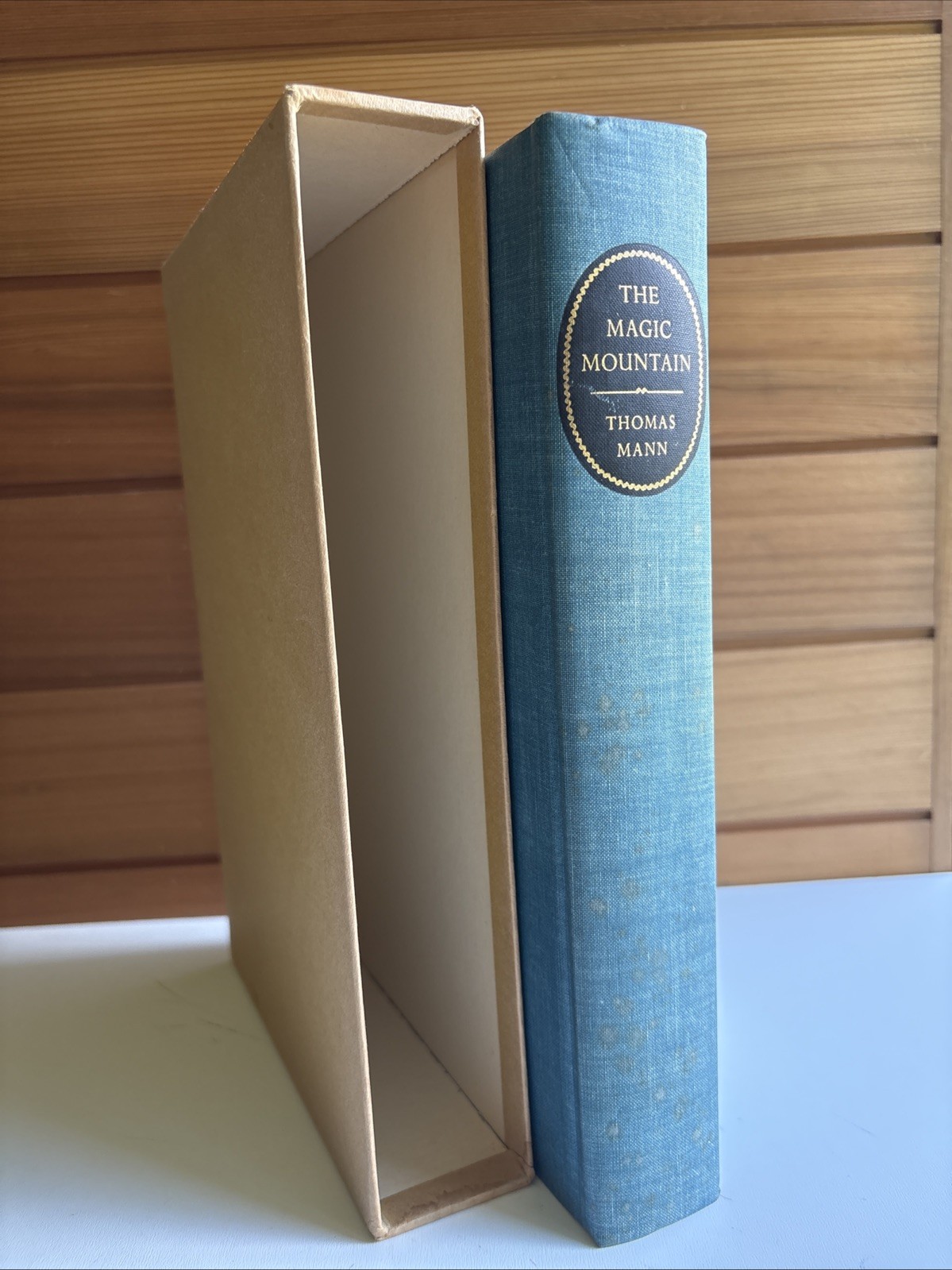 The Magic Mountain by Thomas Mann – VTG 1962 Heritage Press Slip Case HC