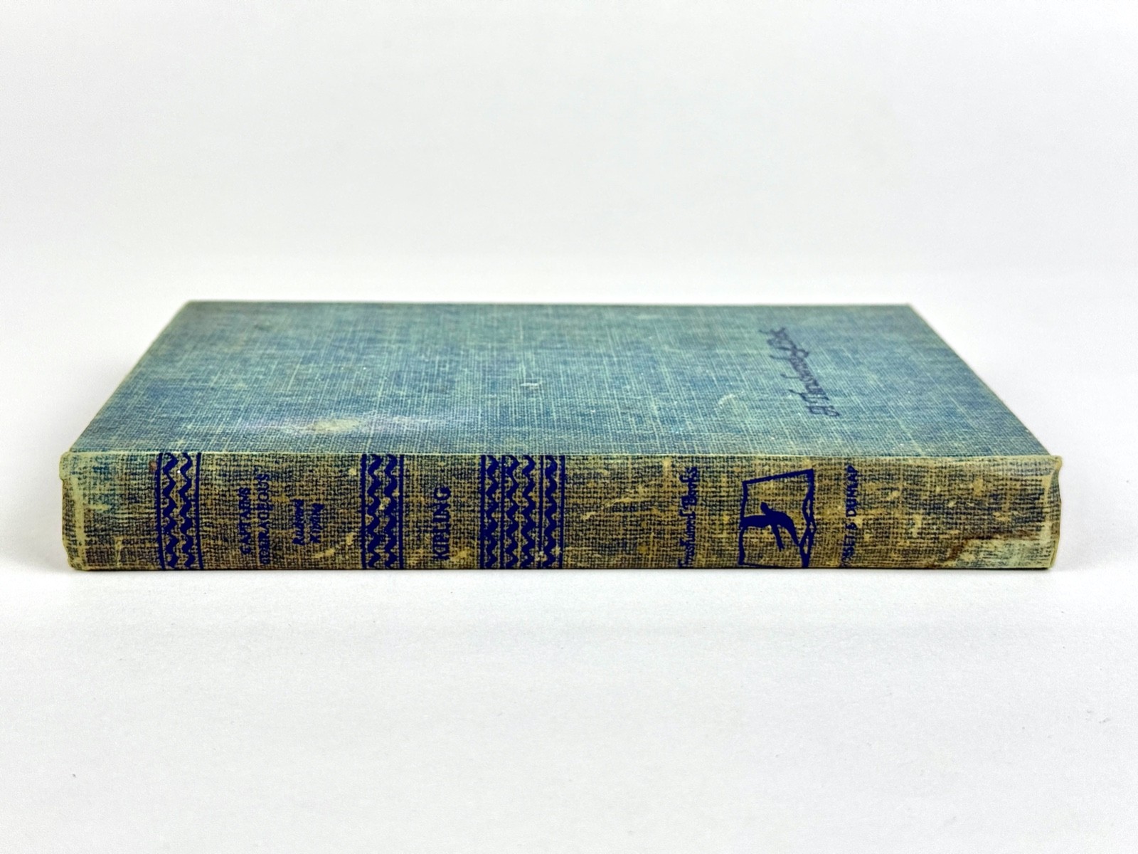 Antique „Captains Courageous“ by Rudyard Kipling 1896/1897 1st Ed HC 7 1/4″ 182p