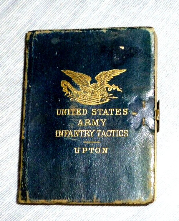 ANTIQUE BOOK UNITED STATES ARMY INFANTRY TACTICS SCHOOL OF BATTALION SIGNAL 1883