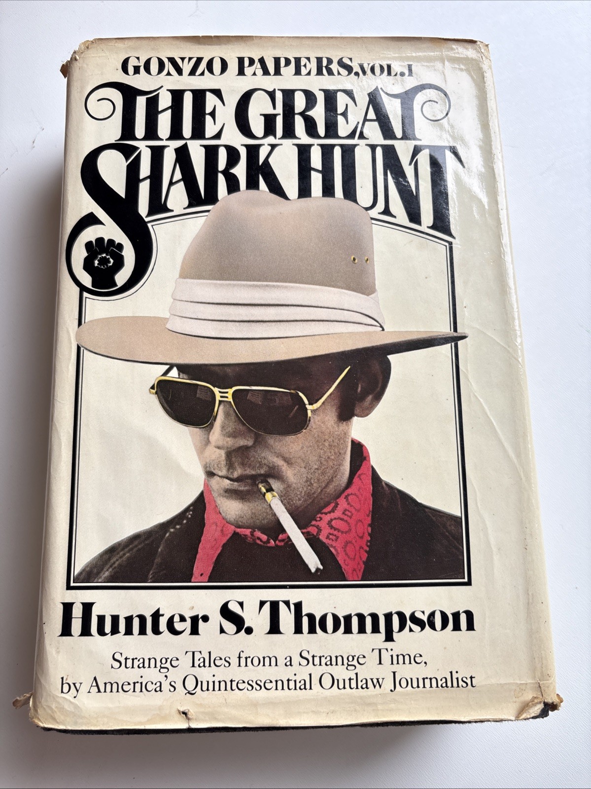 The Great Shark Hunt by Hunter Thompson – 1979 HCDJ 1st Edition/1st Printing