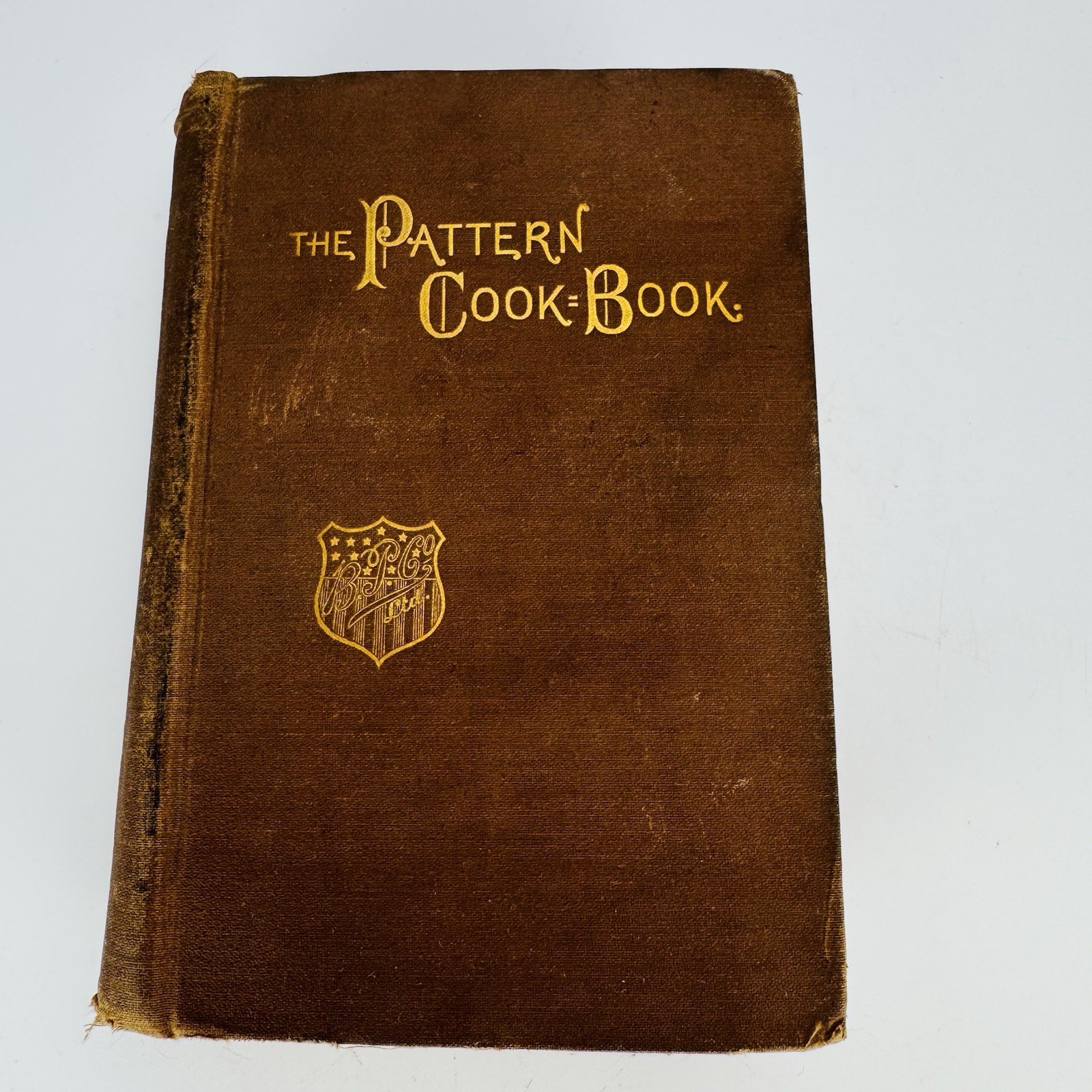 1894 The Pattern Cook-Book 1st Edition Butterick Victorian Antique Cookbook