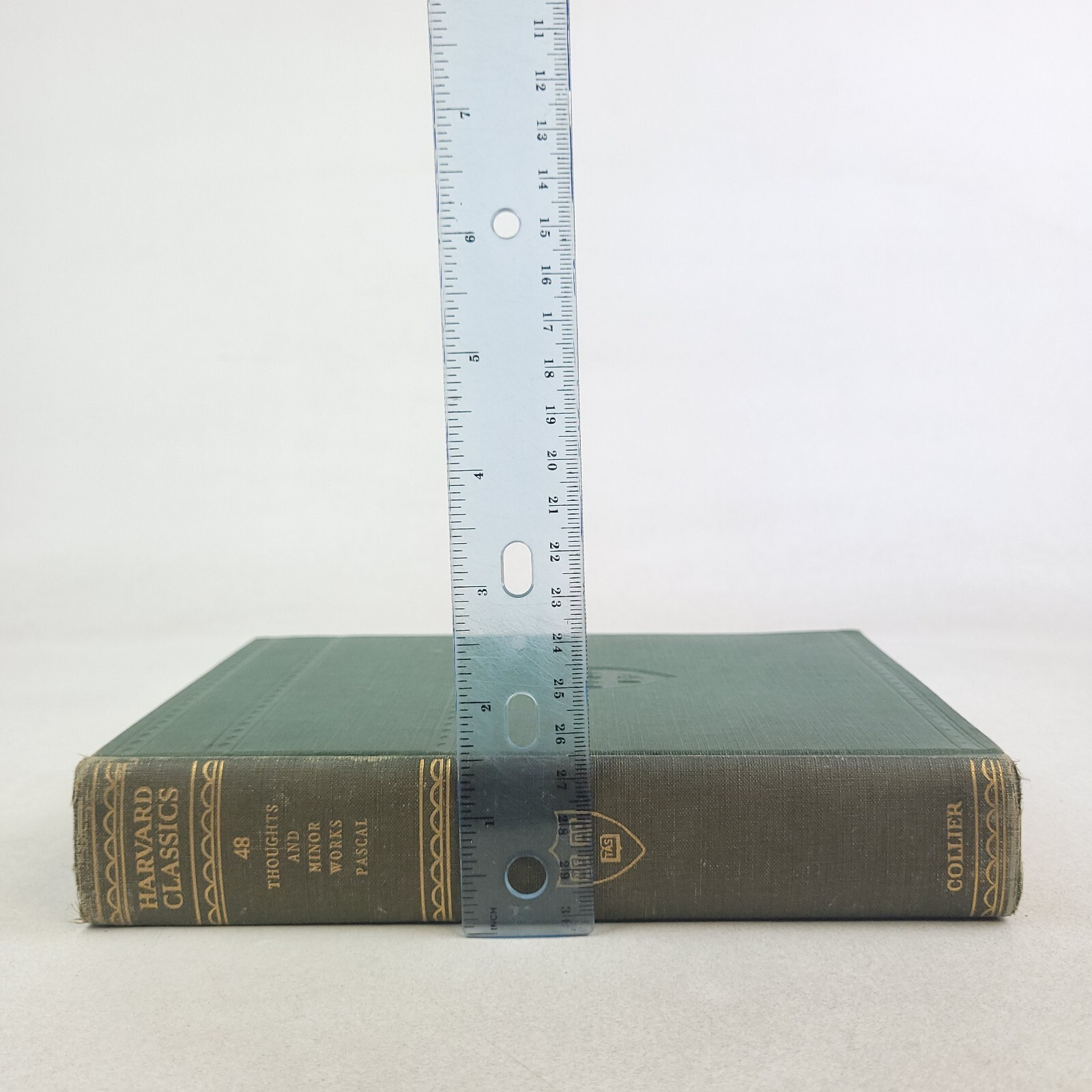 Harvard Classics #48 Pascal Minor Works; 1910 Edition P. F. Collier Five-Foot HC
