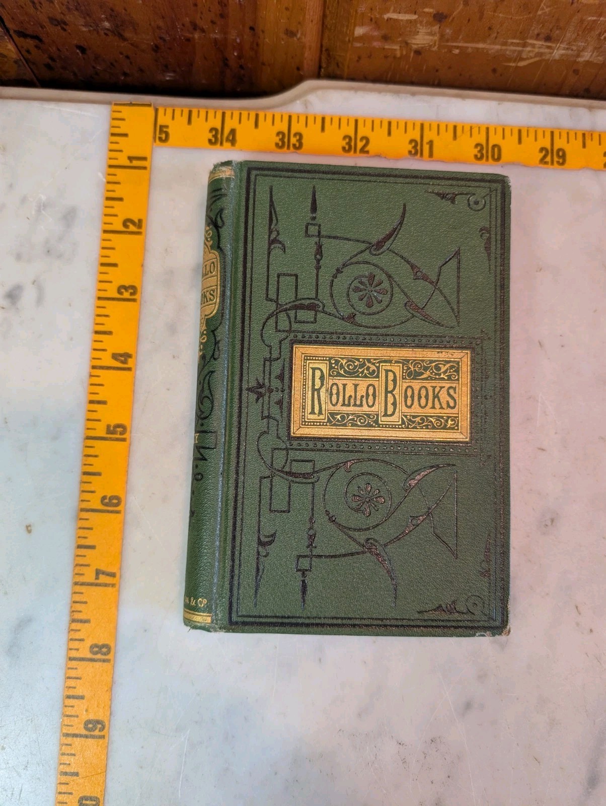 Rollo’s Philosophy – Sky – Rollo Books Series 1850s Sheldon & Co Antique Deco HC