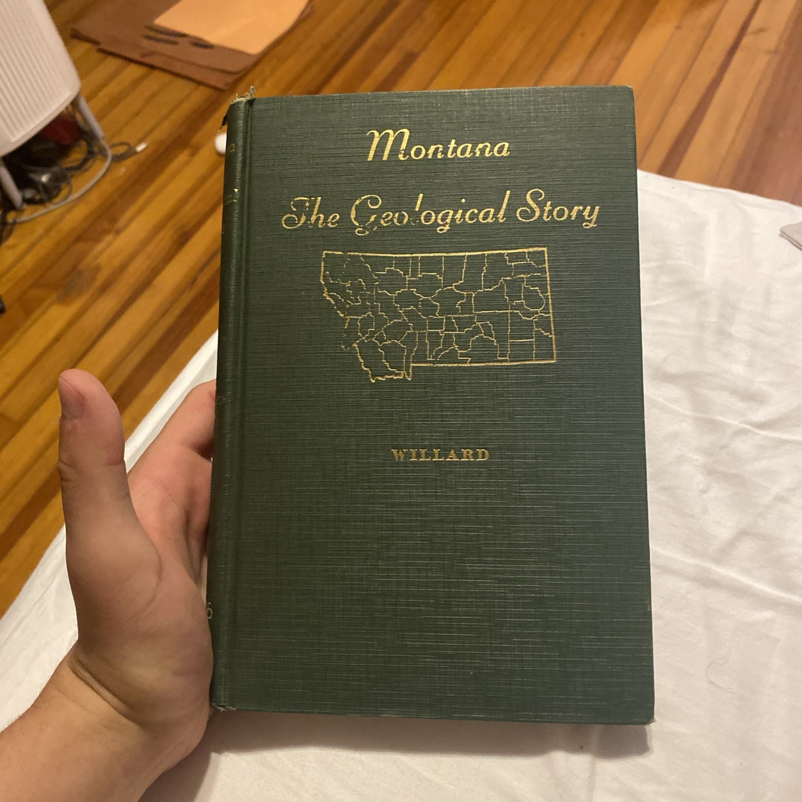 Montana The Geological Story Daniel E. Willard 1935 Illustrated Geology History