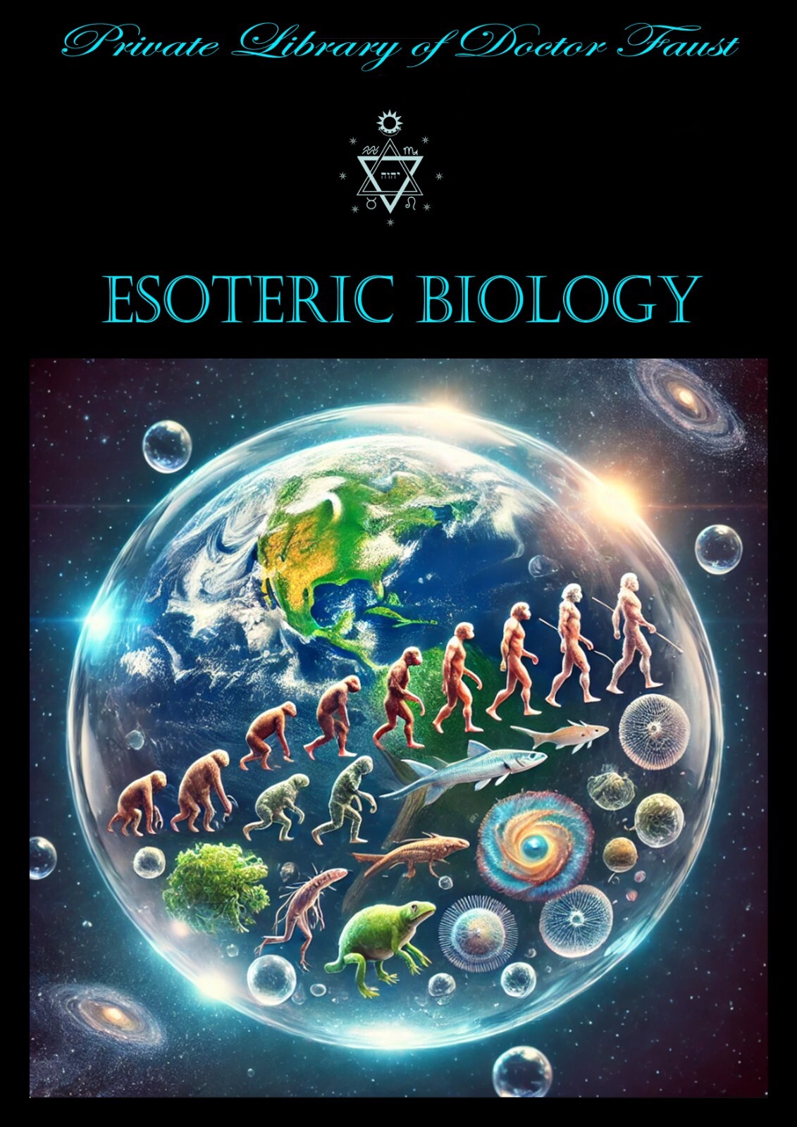 Biology Book Esoteric Biological Science Magic Humanistic Occult Secret Genetics