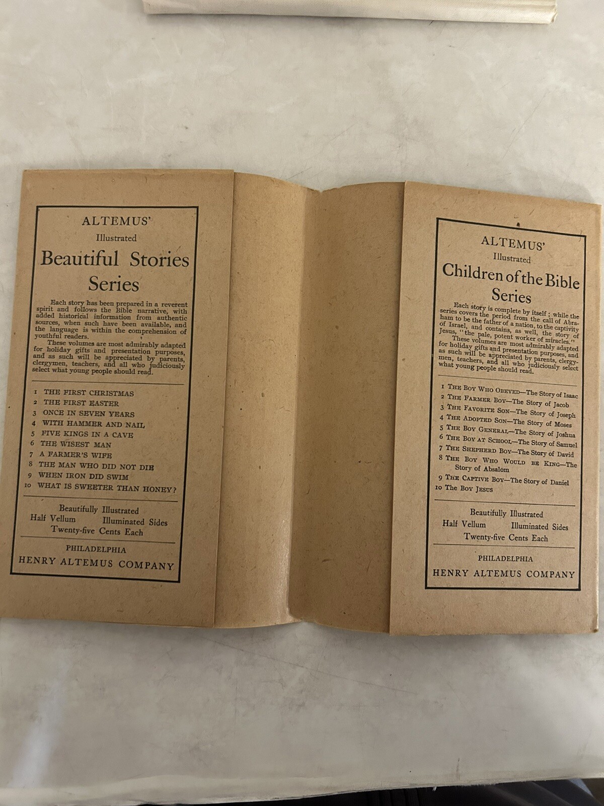 The First Easter, J H Willard, Altemus‘ Beautiful Stories Series No 2, c. 1906