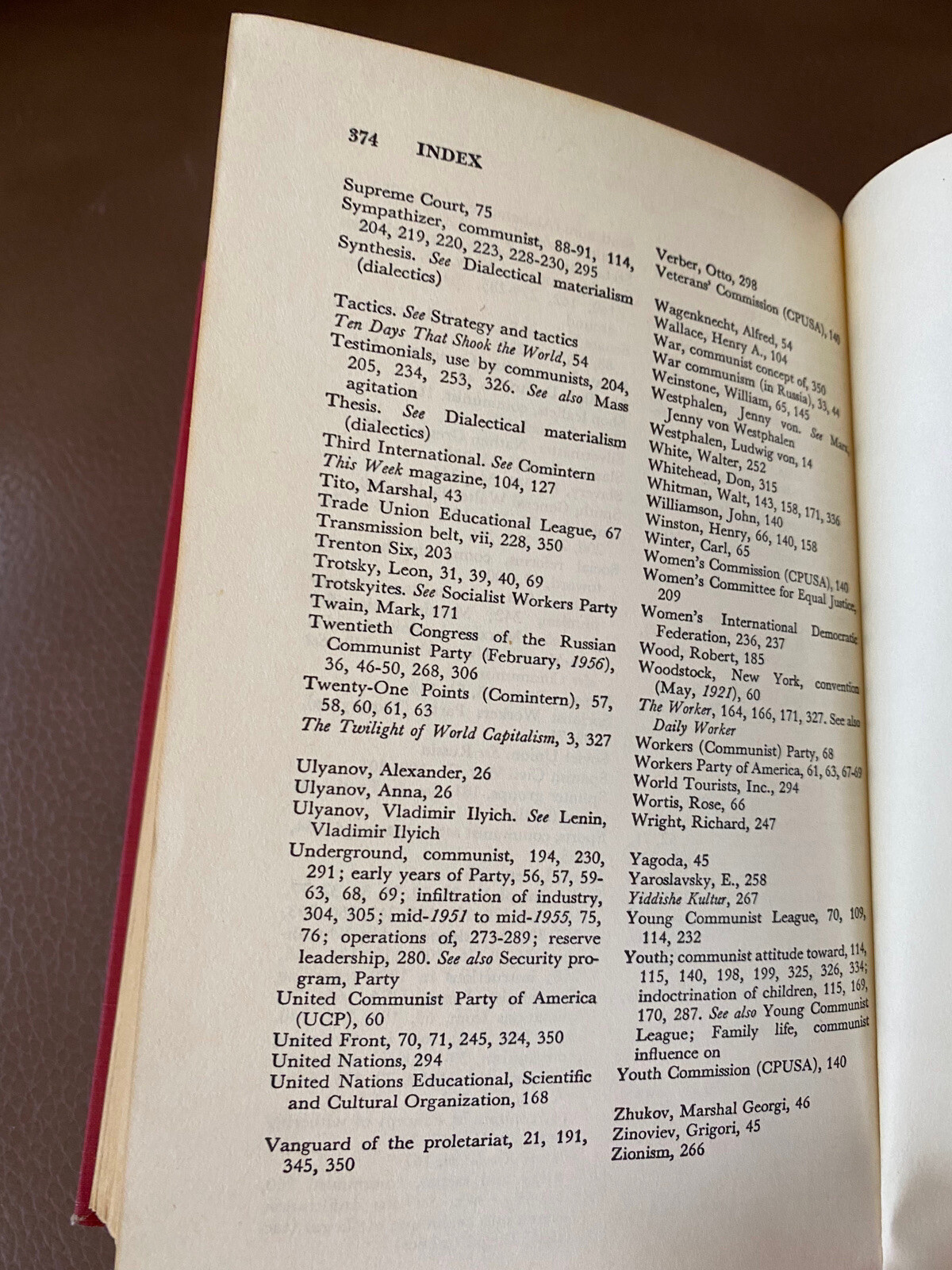 1958 J Edgar Hoover Masters of Deceit Book ~ Henry Holt ~ Collectible ~ Antique