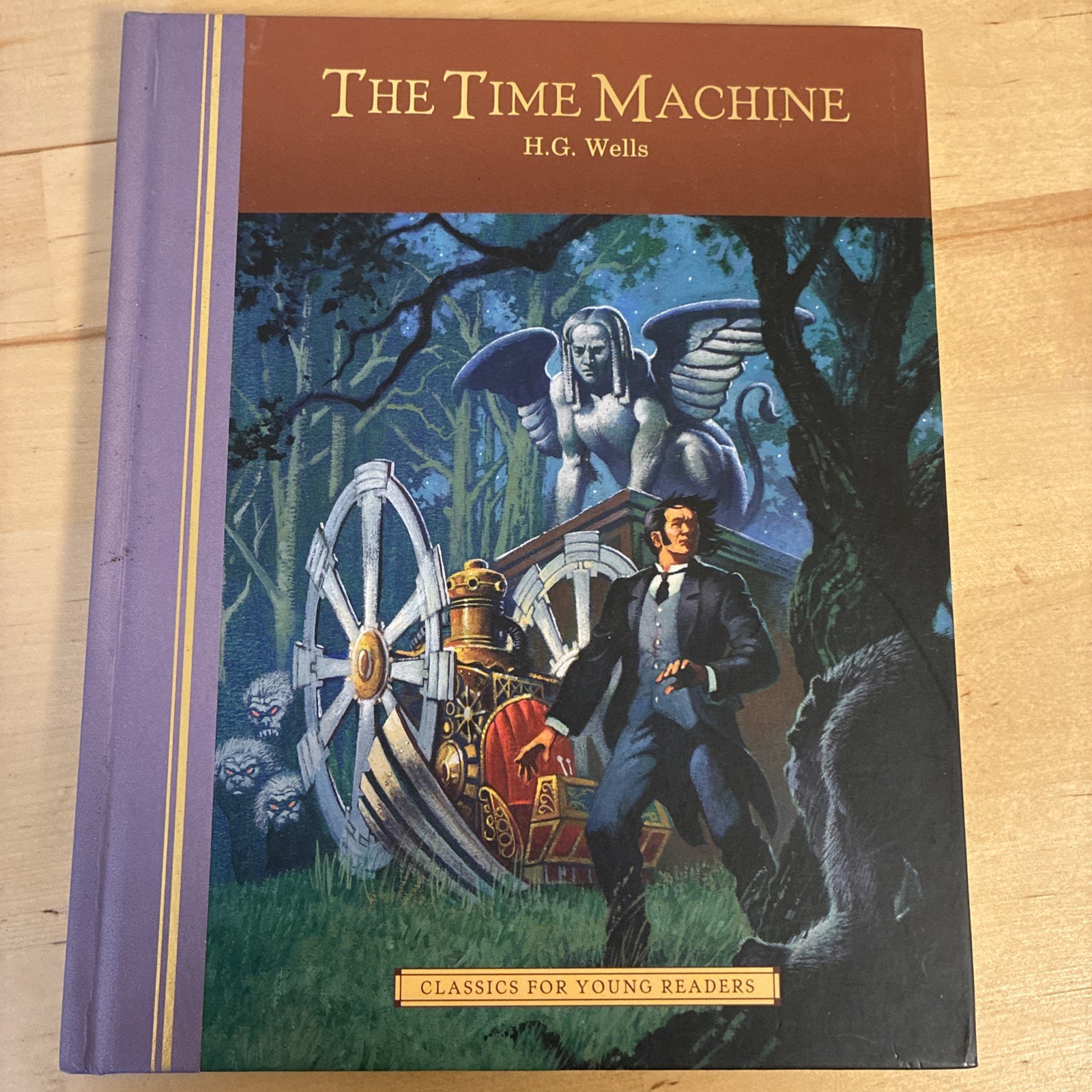 The Time Machine, H.G. Wells, Dalmation Press, 2009, Hardcover Young Readers