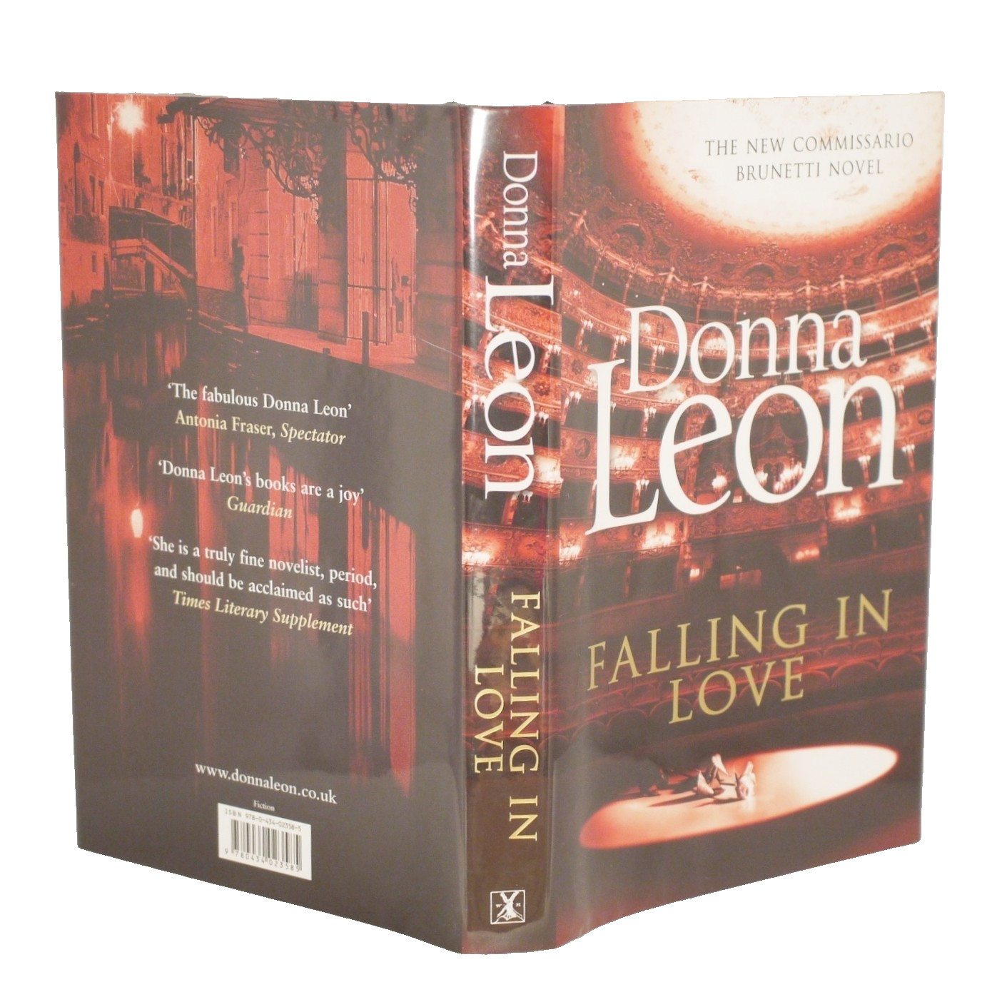 * SIGNED Ltd Edn * Donna Leon Falling In Love Number 22 of 150 Copies (2015)