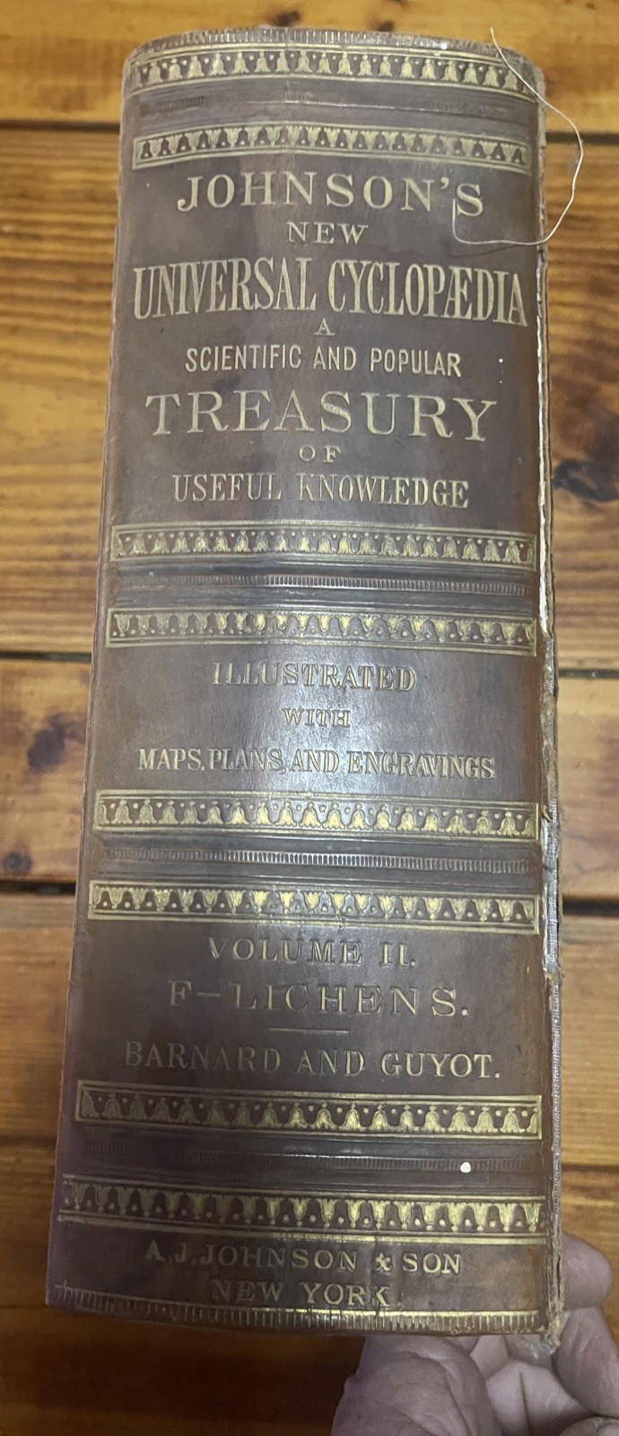 Johnson’s New Universal Cyclopaedia: A Scientific & Popular….4 Vols, 1878