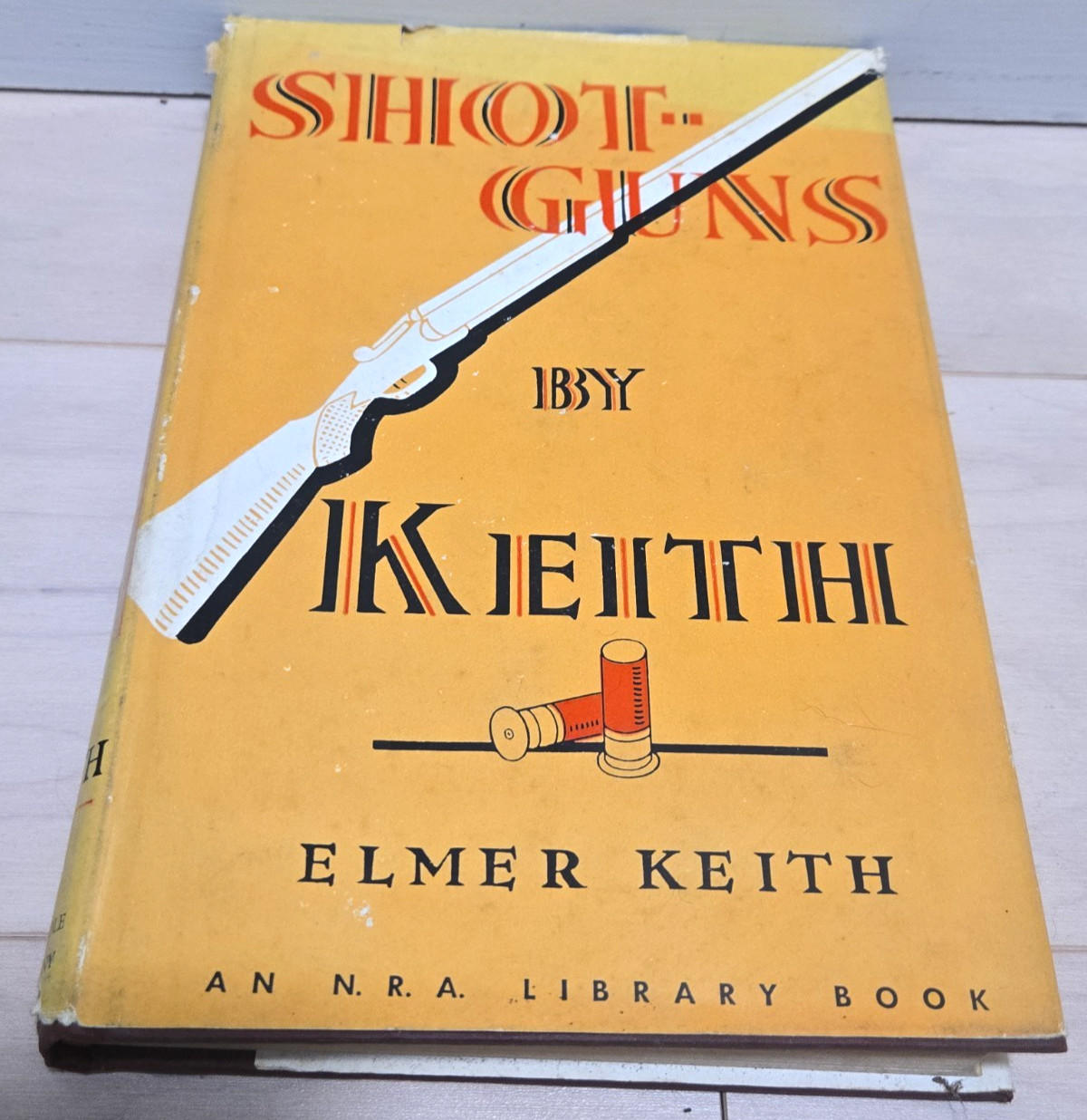 1950 Shotguns by Elmer Keith First Edition w/ Dust Jacket Hardcover illustrated