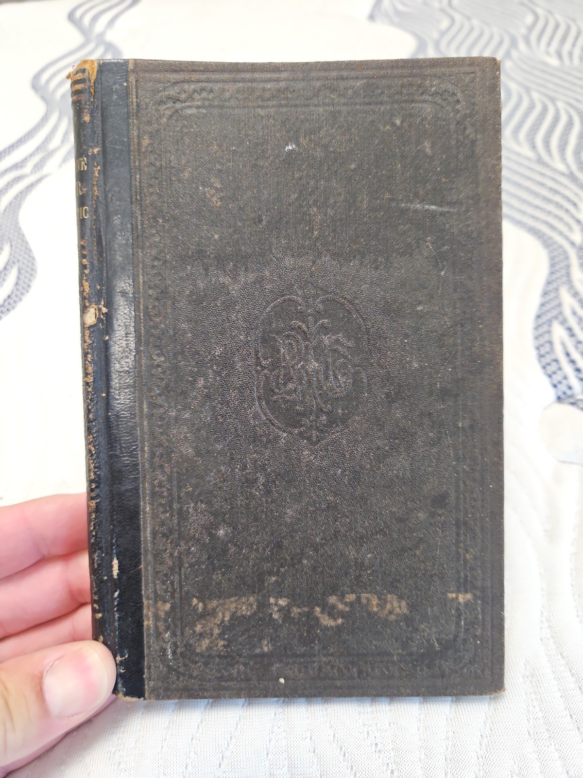 1863 Robinson’s Mathematical Series „Progressive Higher Arithmetic“ Book
