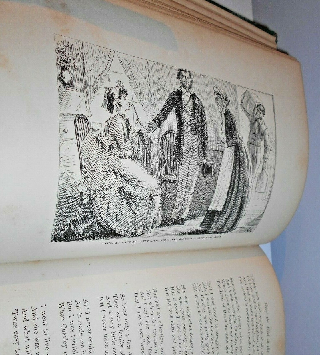 Will Carleton ~ Farm Ballads ~ Original Fine Gilt Binding