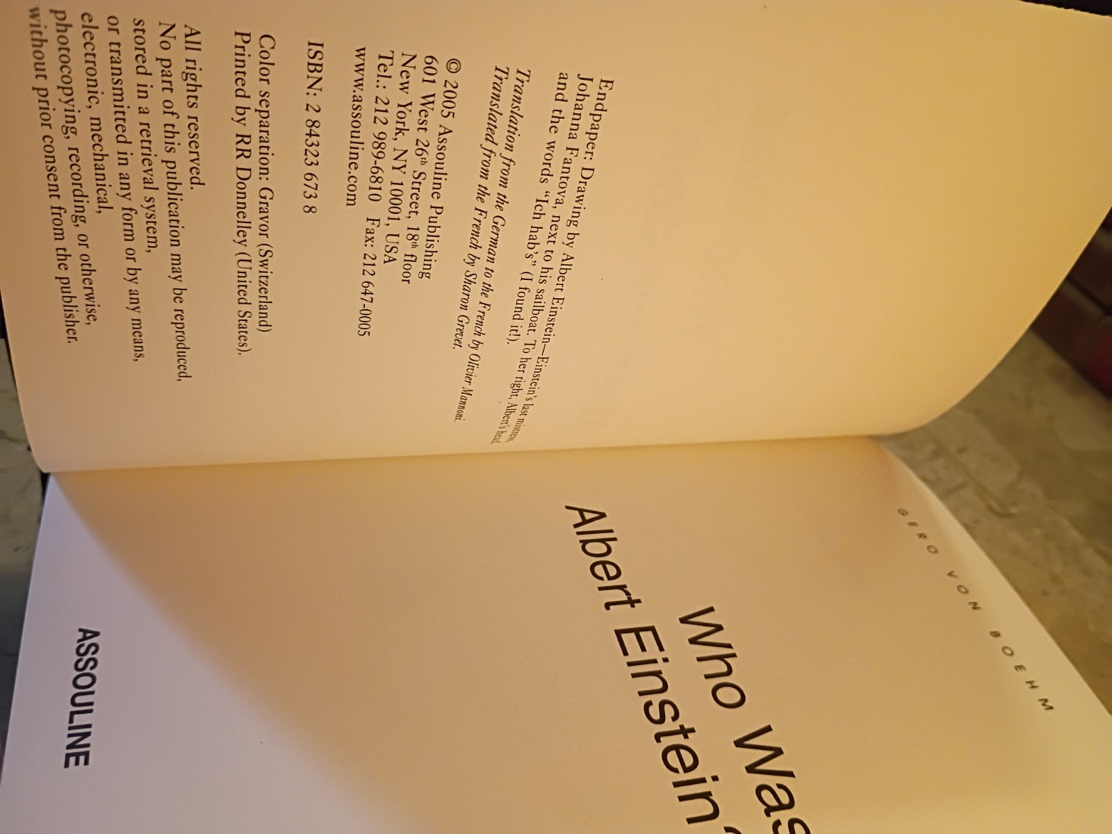 (2) Albert Einstein FIRST EDITION Hardcovers