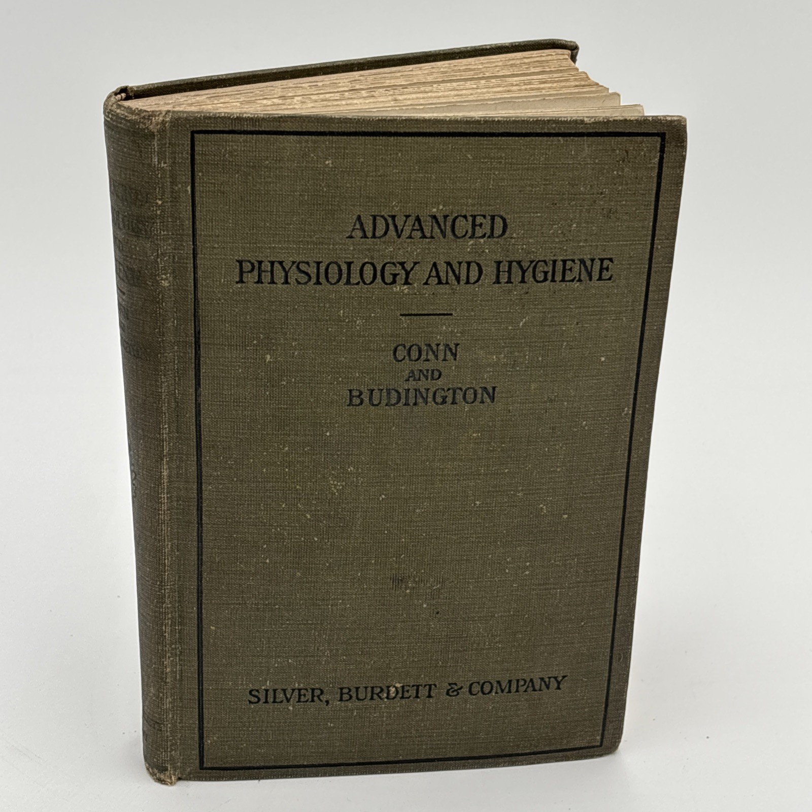 RARE Antique – Advanced Physiology And Hygiene Conn & Budington 1909 1st Ed.