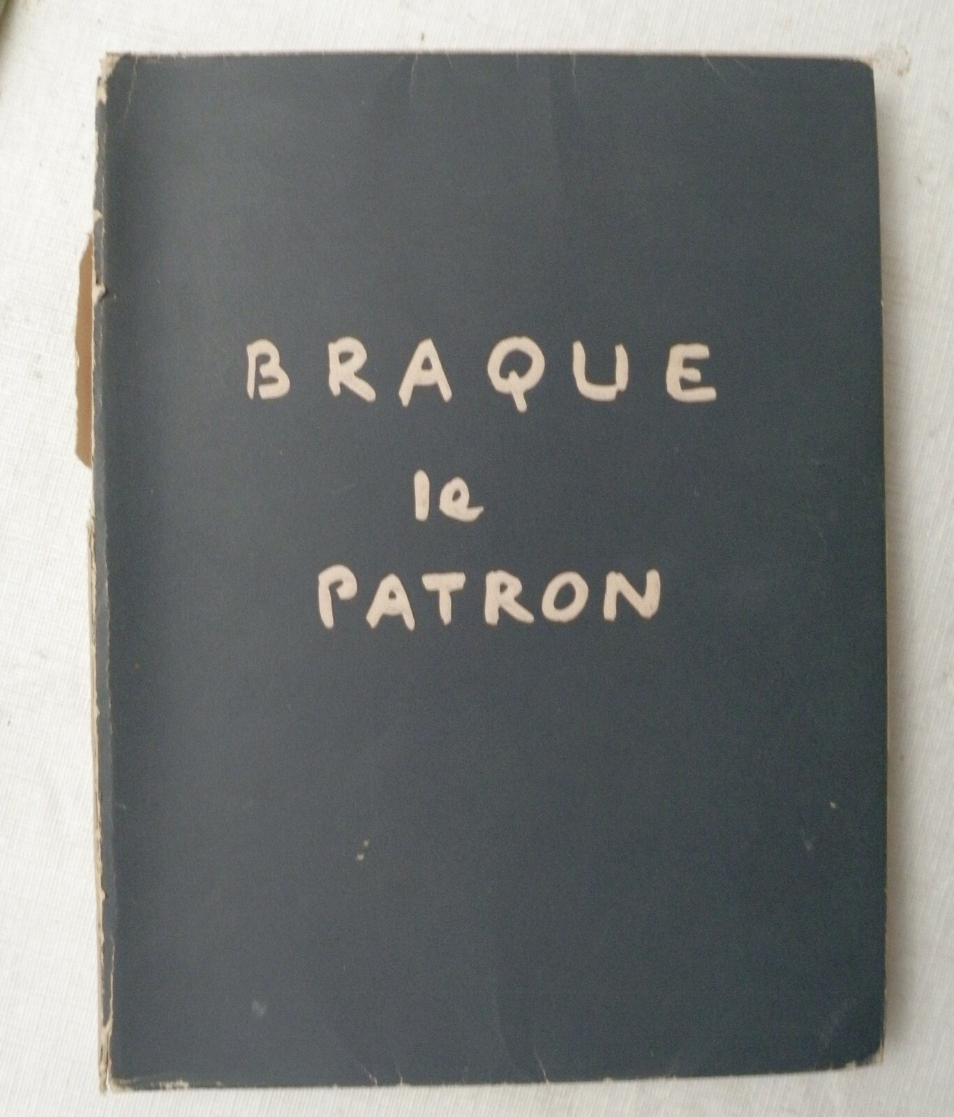1946, Braque le Patron by Jean Paulhan, Editions Des Trois Collines, 1st SB, ART