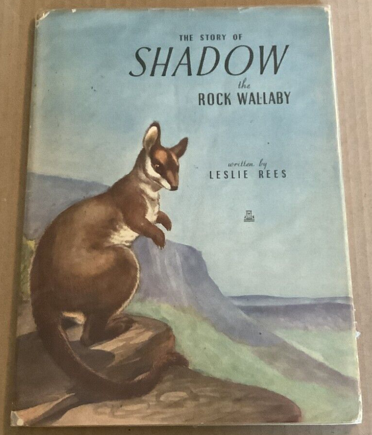 VG 1954 HC DJ First Australia ED Shadow Rock Wallaby Kangaroo Cunningham L Rees