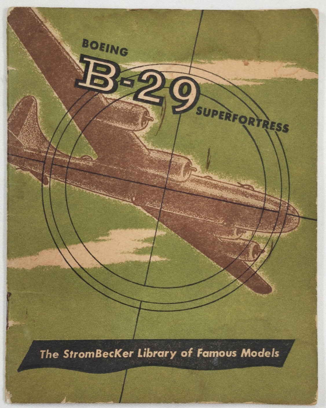 1946 Boeing B-29 Superfortress The Strombecker Becker Library Of Famous Models