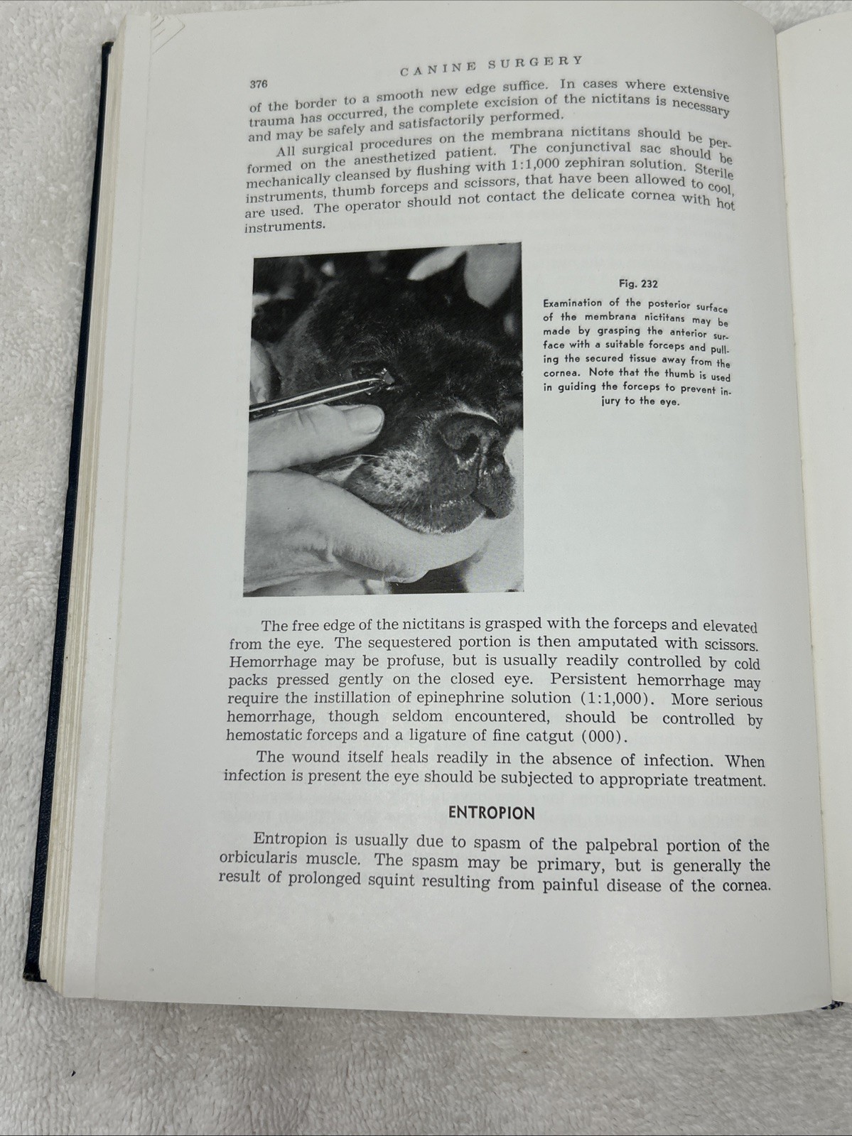 Canine Surgery: A Text and Reference Work Fourth Edition 1957 Dr. Billye Vickers