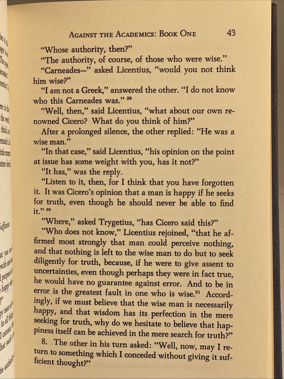 St. Augustine: Against the Academics (Ancient Christian Writers No. 12); Newman