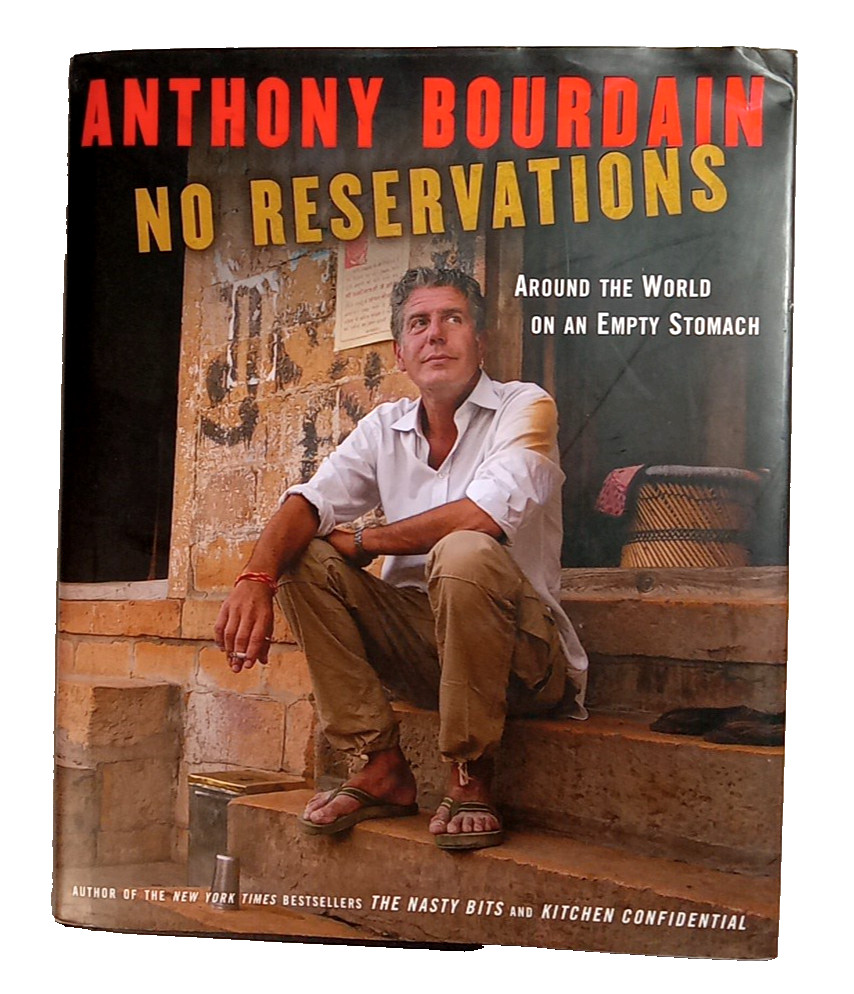 Anthony Bourdain NO RESERVATIONS HCDJ 2007 First Edition Color Photos