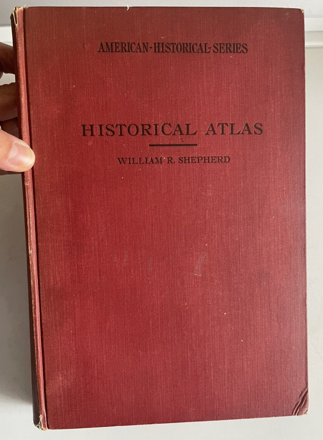 HISTORICAL ATLAS, 1911 By William R. Shepherd – Hardcover Henry Holt