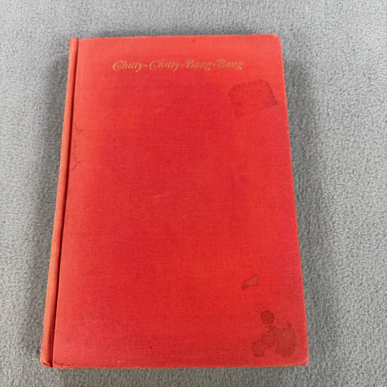 Chitty-Chitty-Bang-Bang Ian Fleming 1964 Random House Hardcover Vintage Book