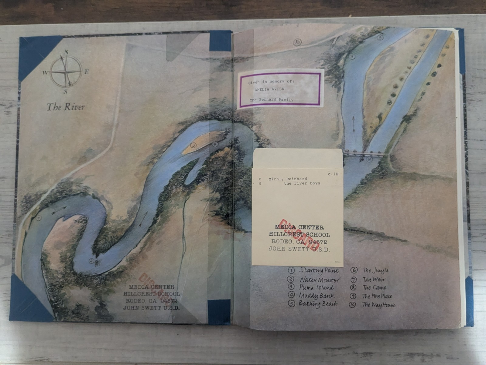 The River Boys – ex library; Reinhard Michl – HC