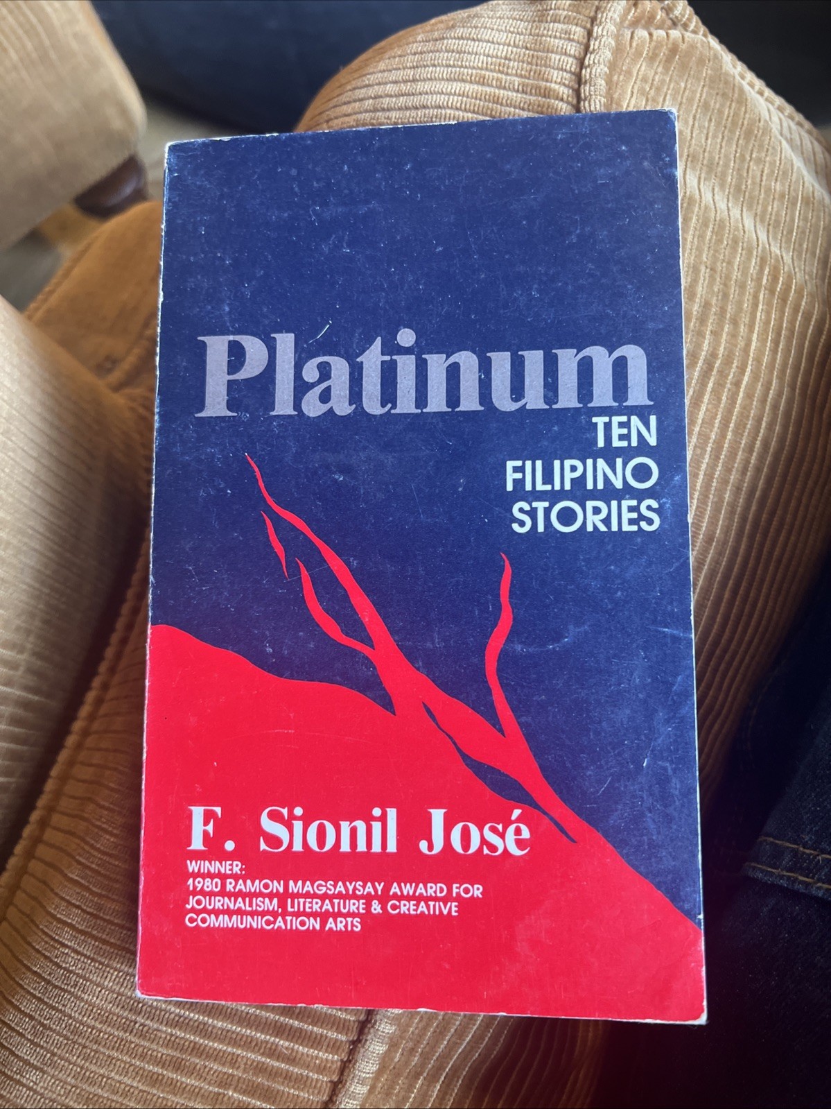 Platinum: Ten Filipino Stories by F. Sionil Jose-1983 *Signed 1st Ed Paperback