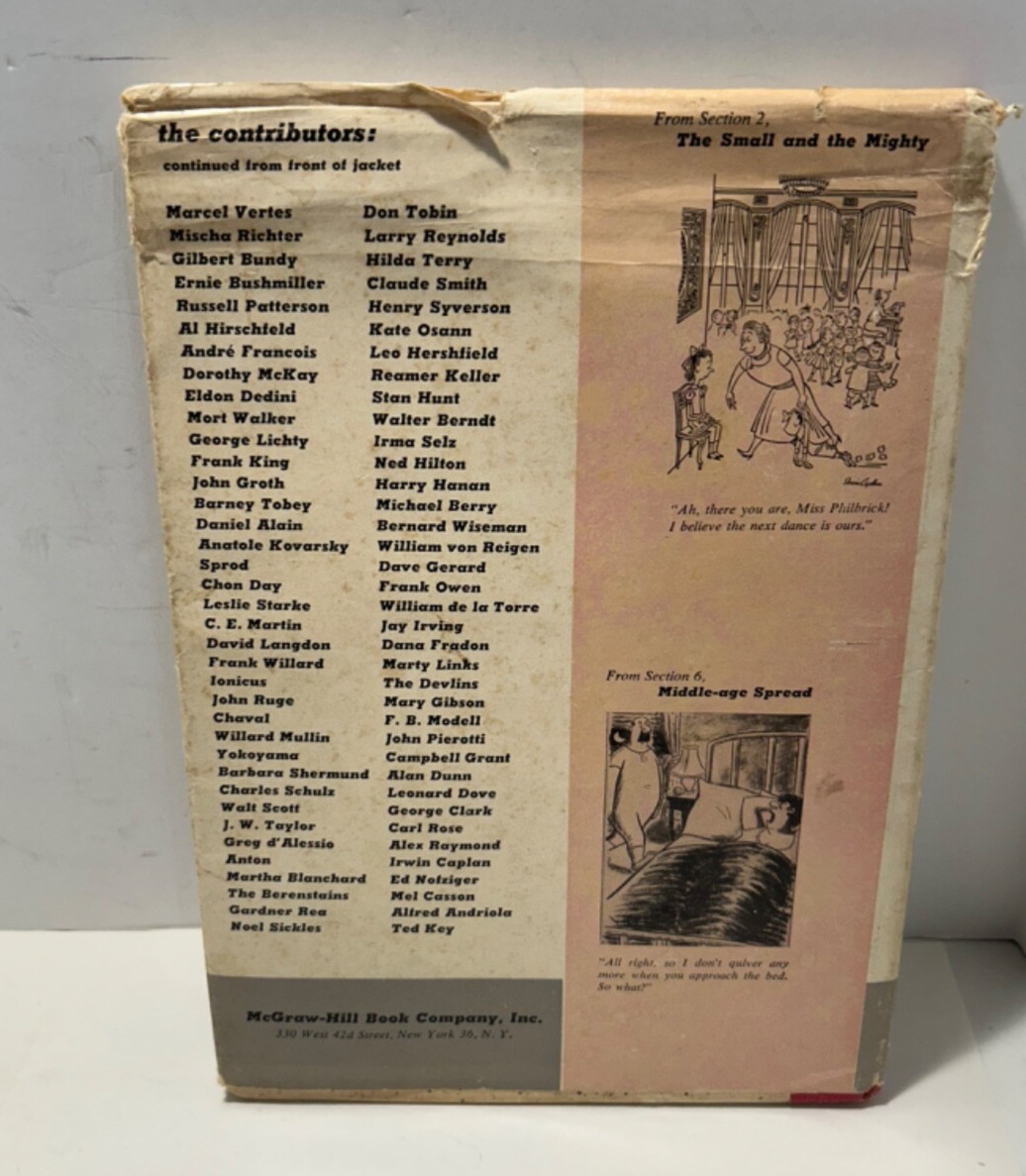 Vintage Ever Since Adam & Eve Cartoon Book 1st Ed. McGraw- Hill 1955