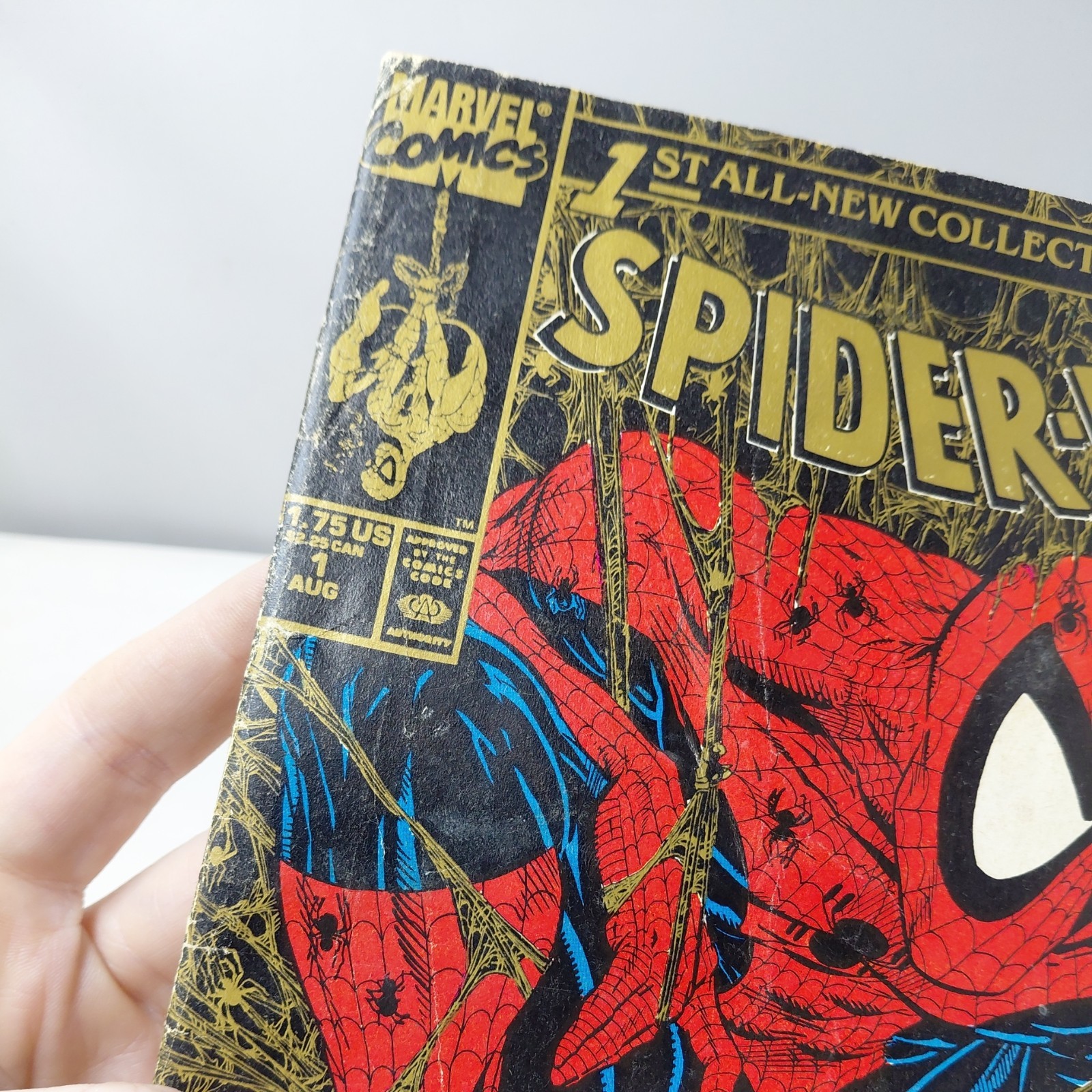 Spider-Man 1st Collector’s Issue Gold McFarlane Cover Torment Part 1 Comic Book