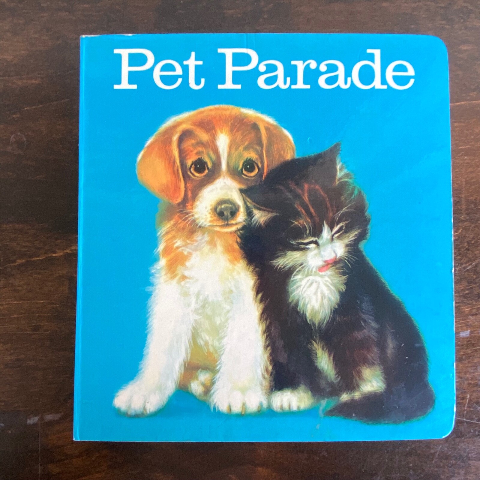Vintage PET PARADE Hallmark Cards Children’s Editions Board Book